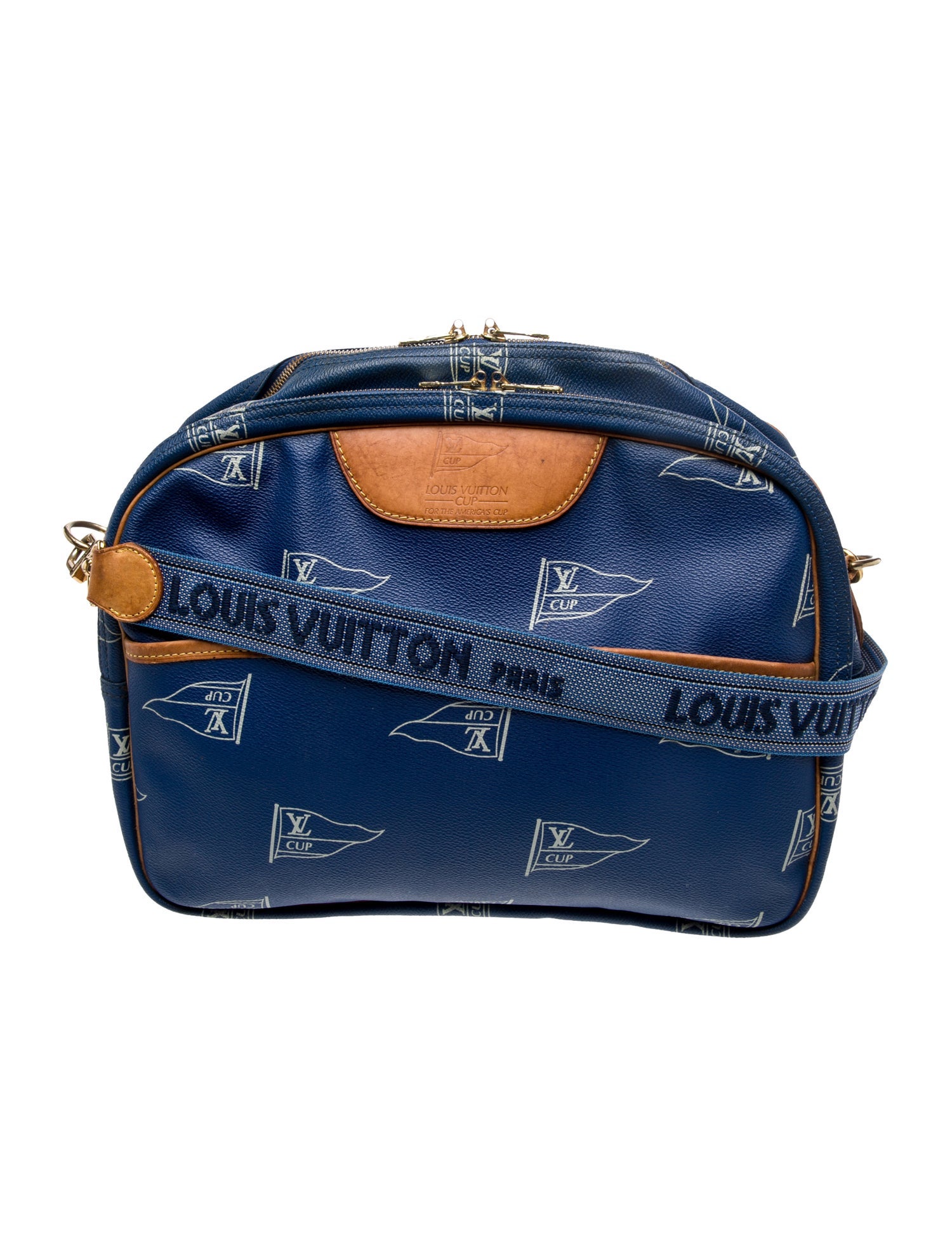 Louis Vuitton Coated Canvas Crossbody Bag