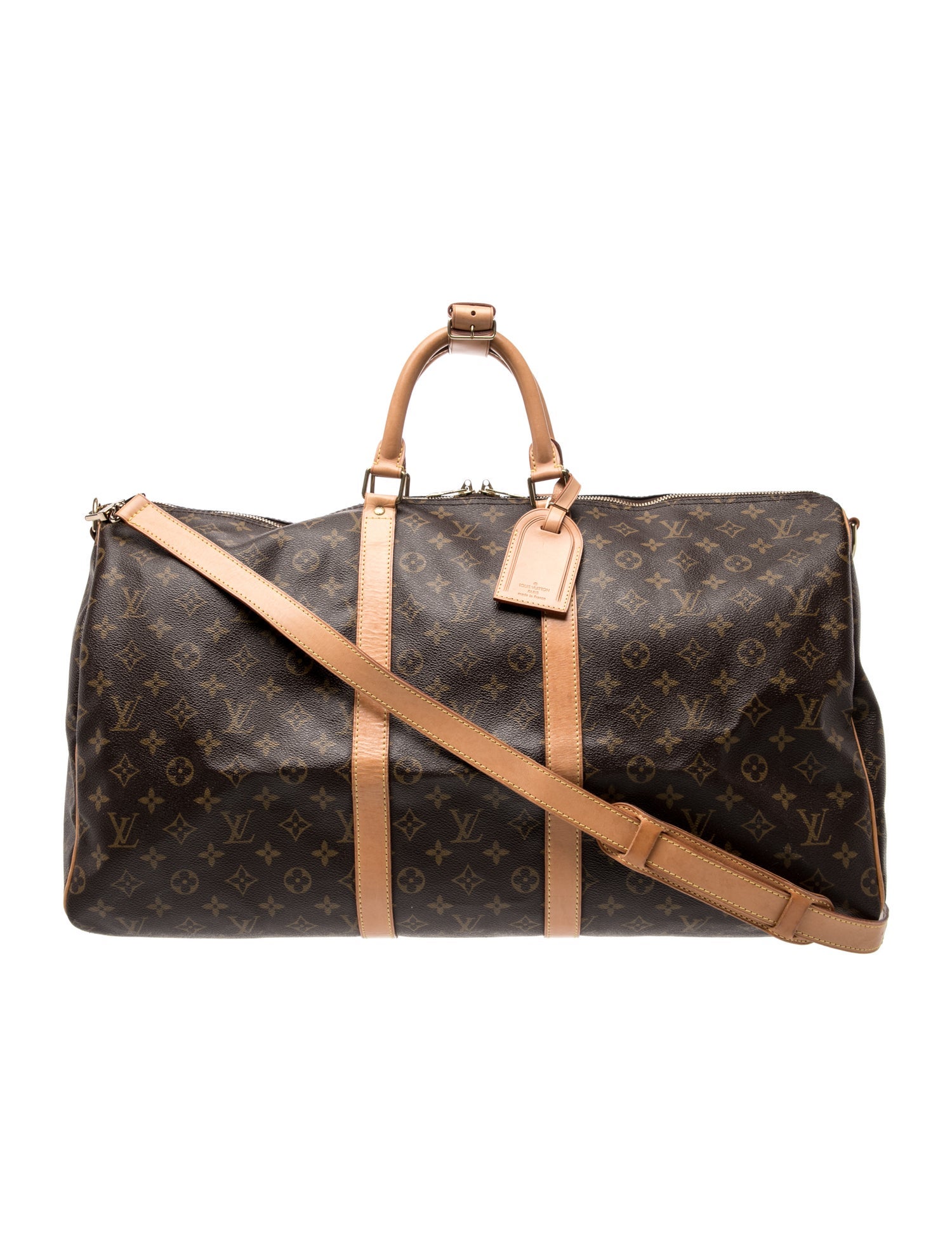 Louis Vuitton LV Monogram Keepall Bandouliere 55 Vintage