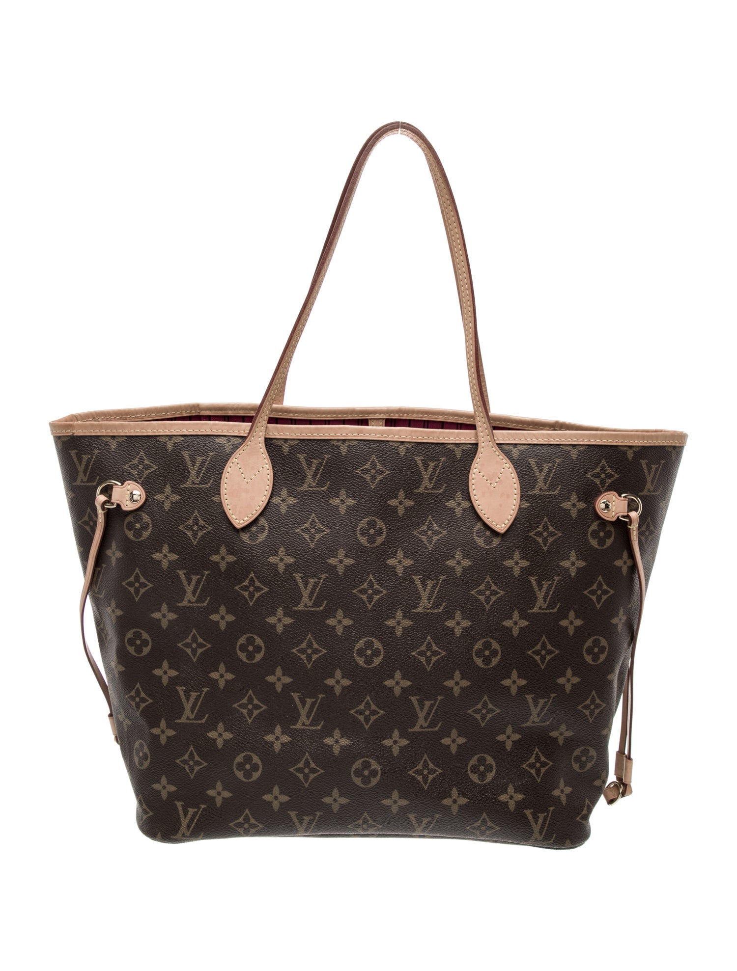 Louis Vuitton LV Monogram Neverfull w/Pouch MM