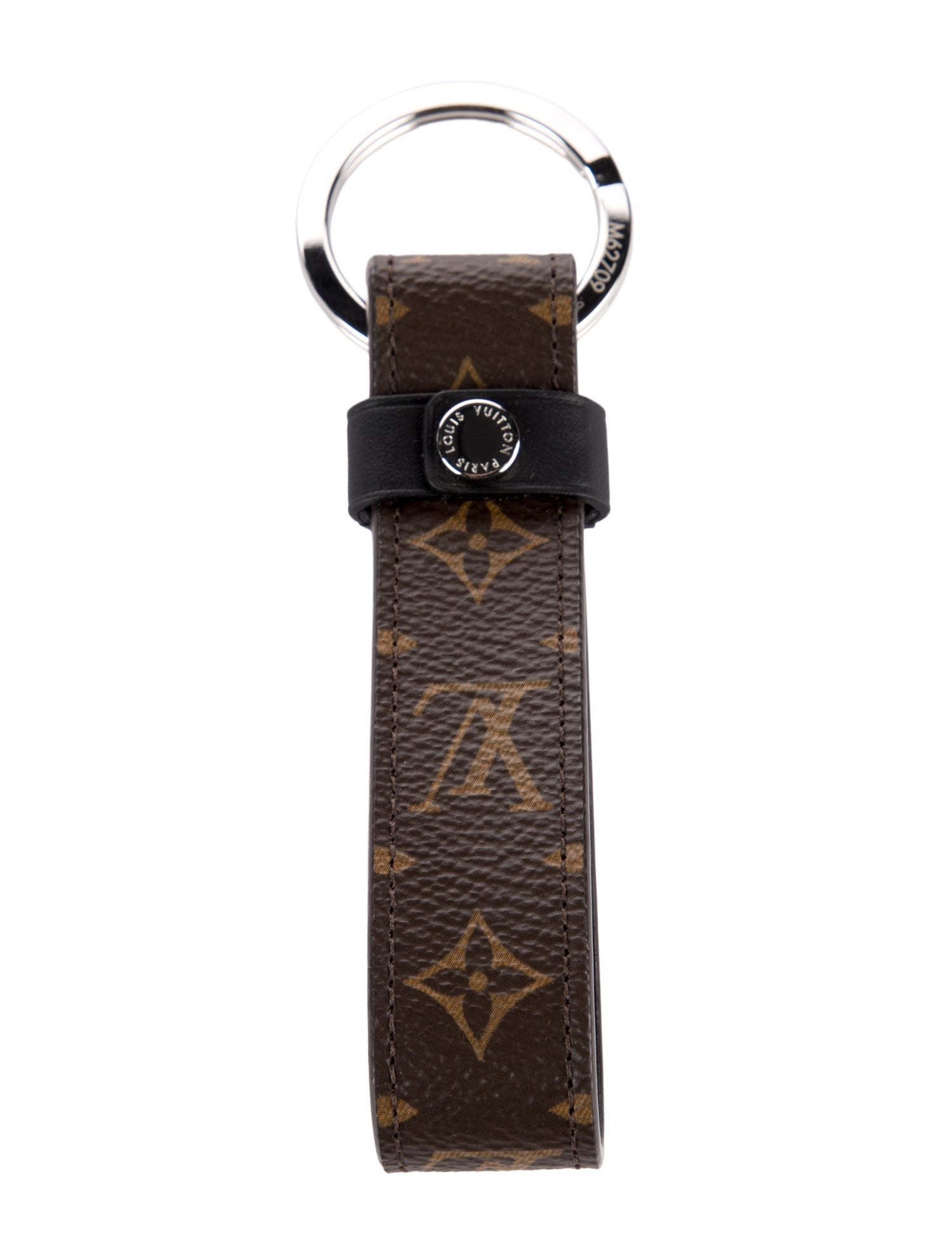 Louis Vuitton Louis Vuitton Monogram Dragonne Key Holder