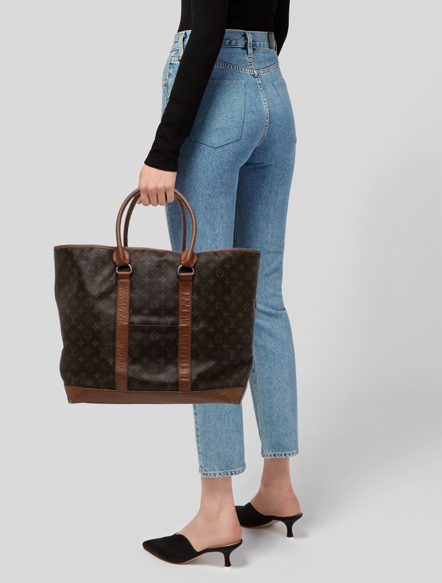 Louis Vuitton LV Monogram Sac Weekend GM Vintage