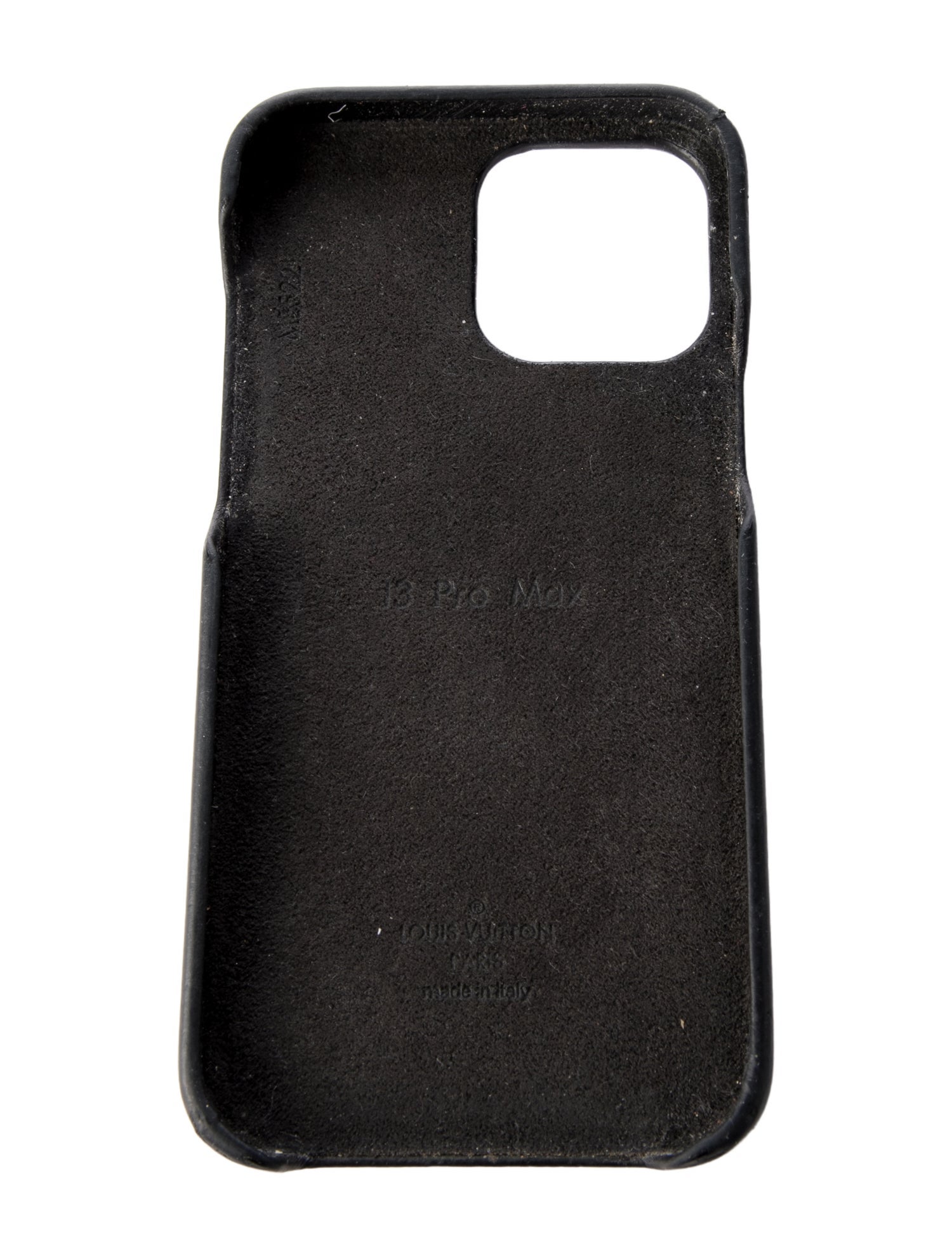 Louis Vuitton Monogram Eclipse Canvas iPhone 13 Pro Max Cover