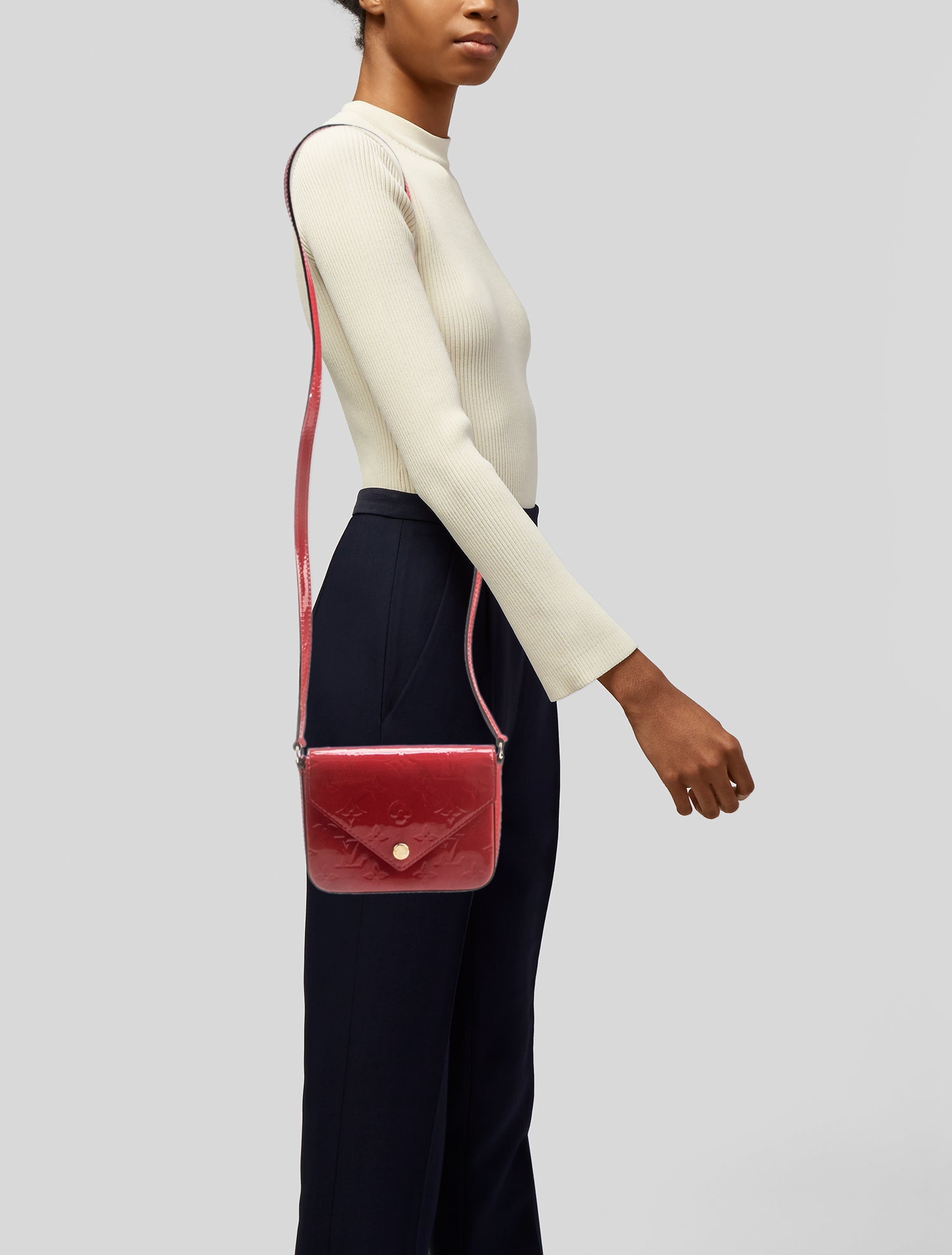 Louis Vuitton Monogram Vernis Sac Lucie Mini