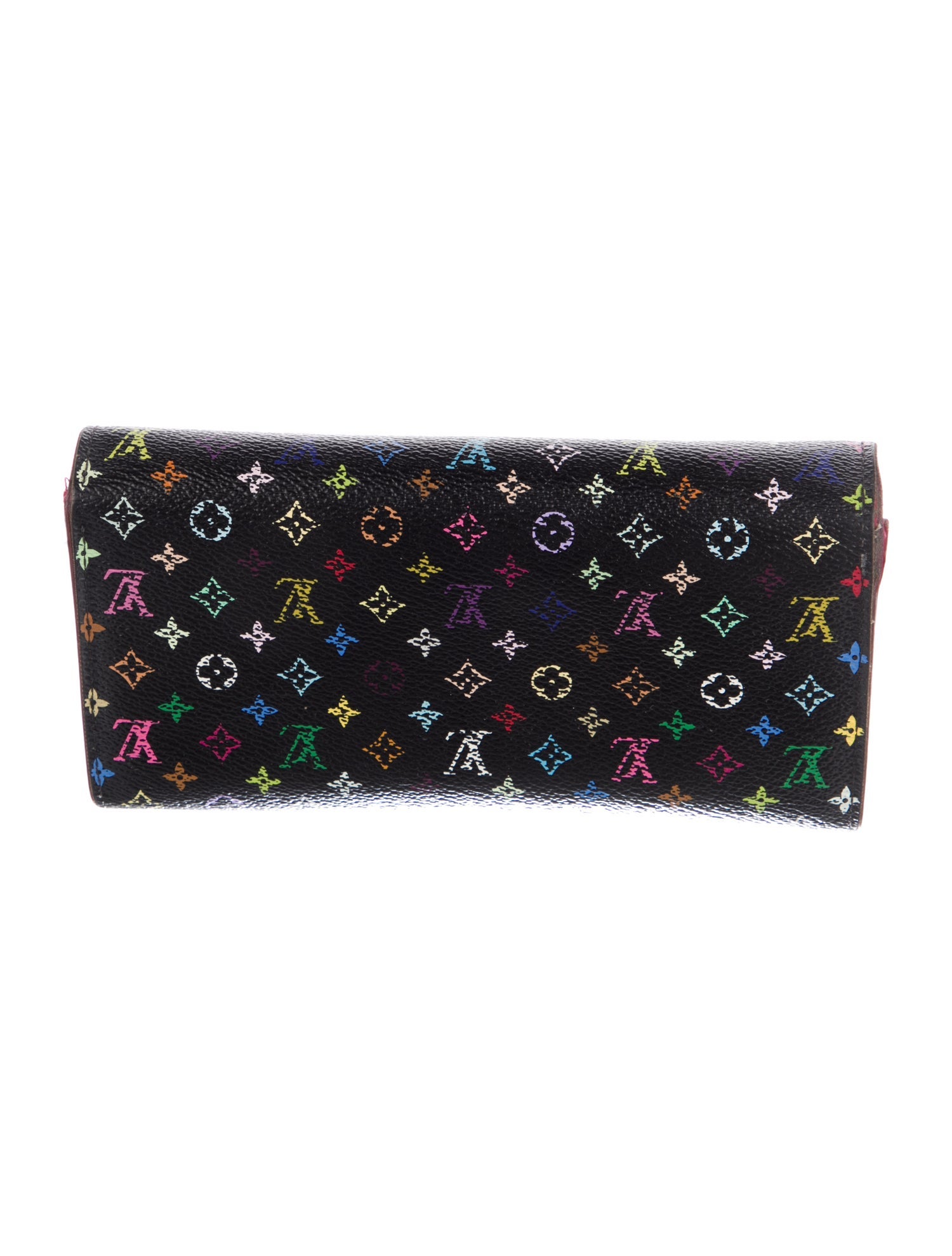 Louis Vuitton 2012 Multicolore Monogram Pattern Sarah Wallet