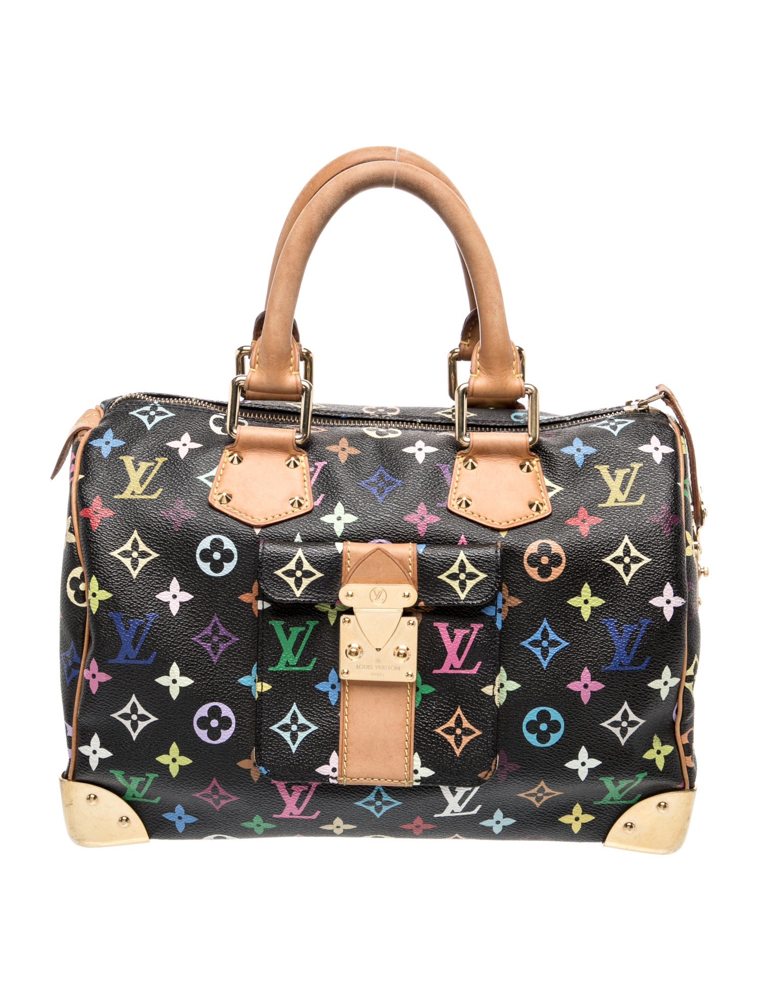 Louis Vuitton Multicolore Monogram Speedy 33