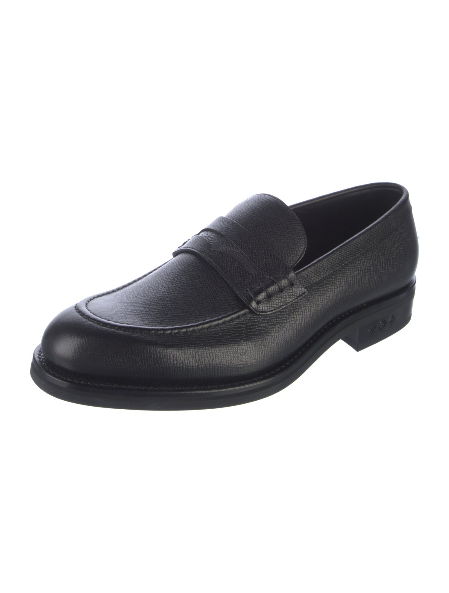 Louis Vuitton Leather Dress Loafers