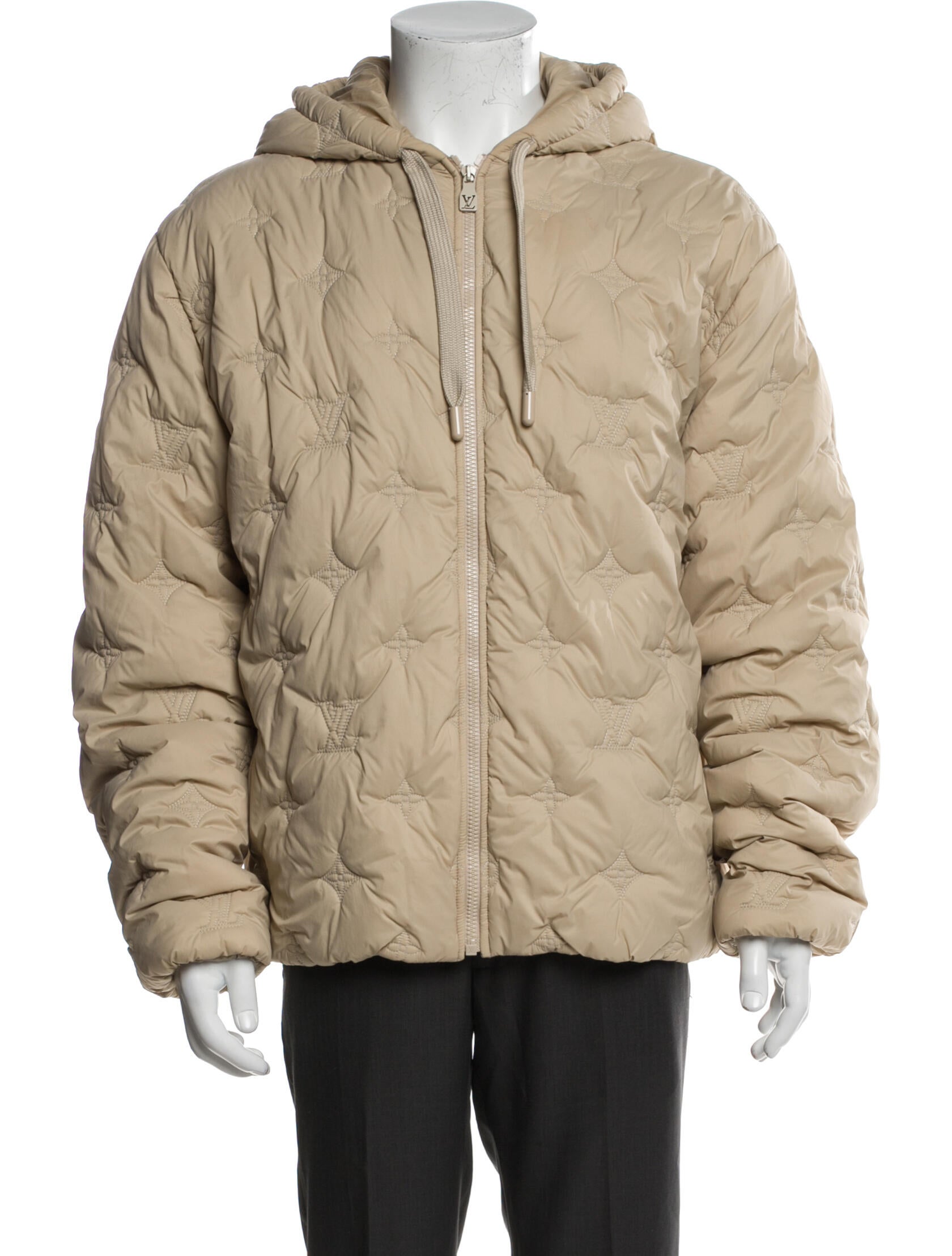 Louis Vuitton 2025 Padded Hooded Blouson Puffer Coat