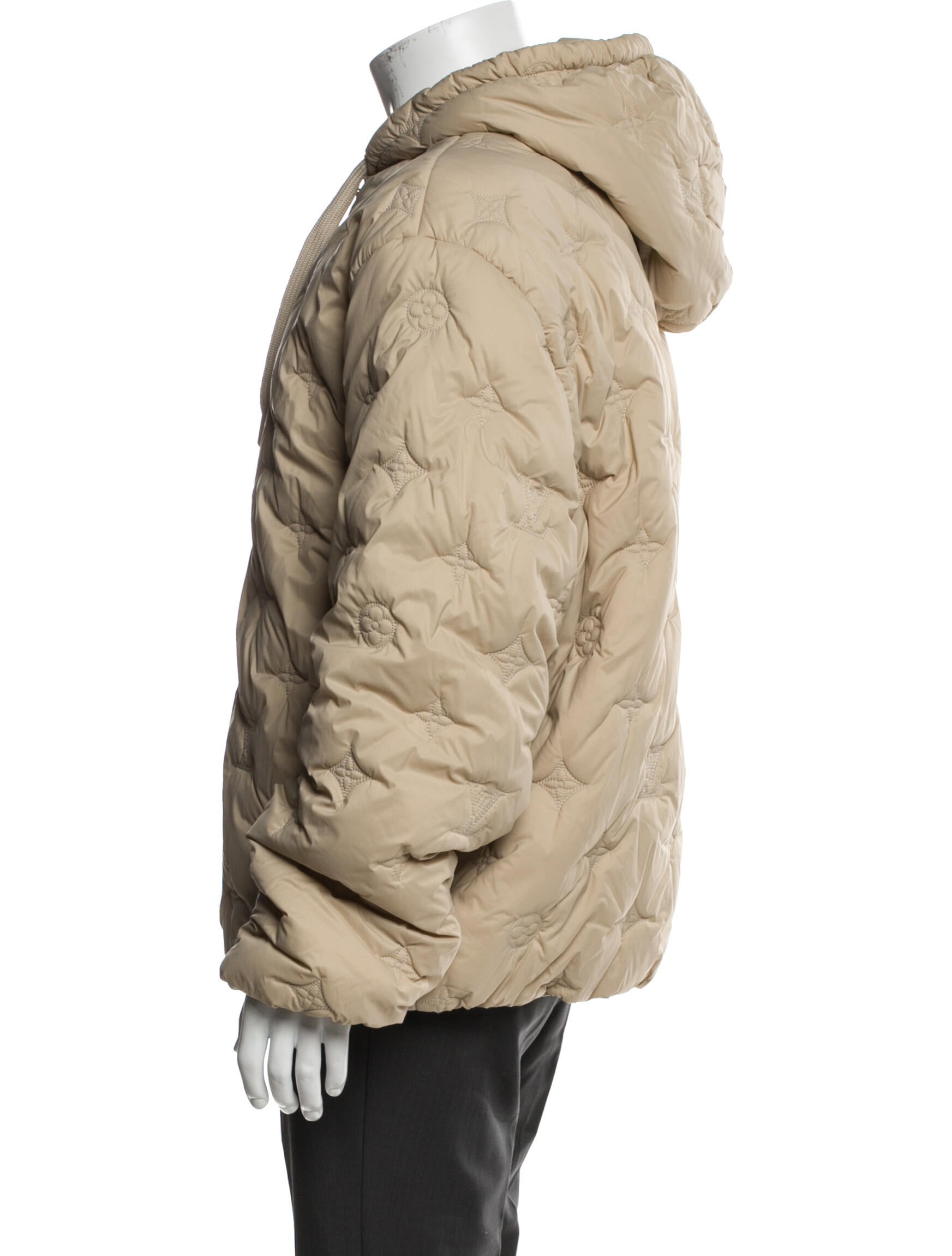 Louis Vuitton 2025 Padded Hooded Blouson Puffer Coat