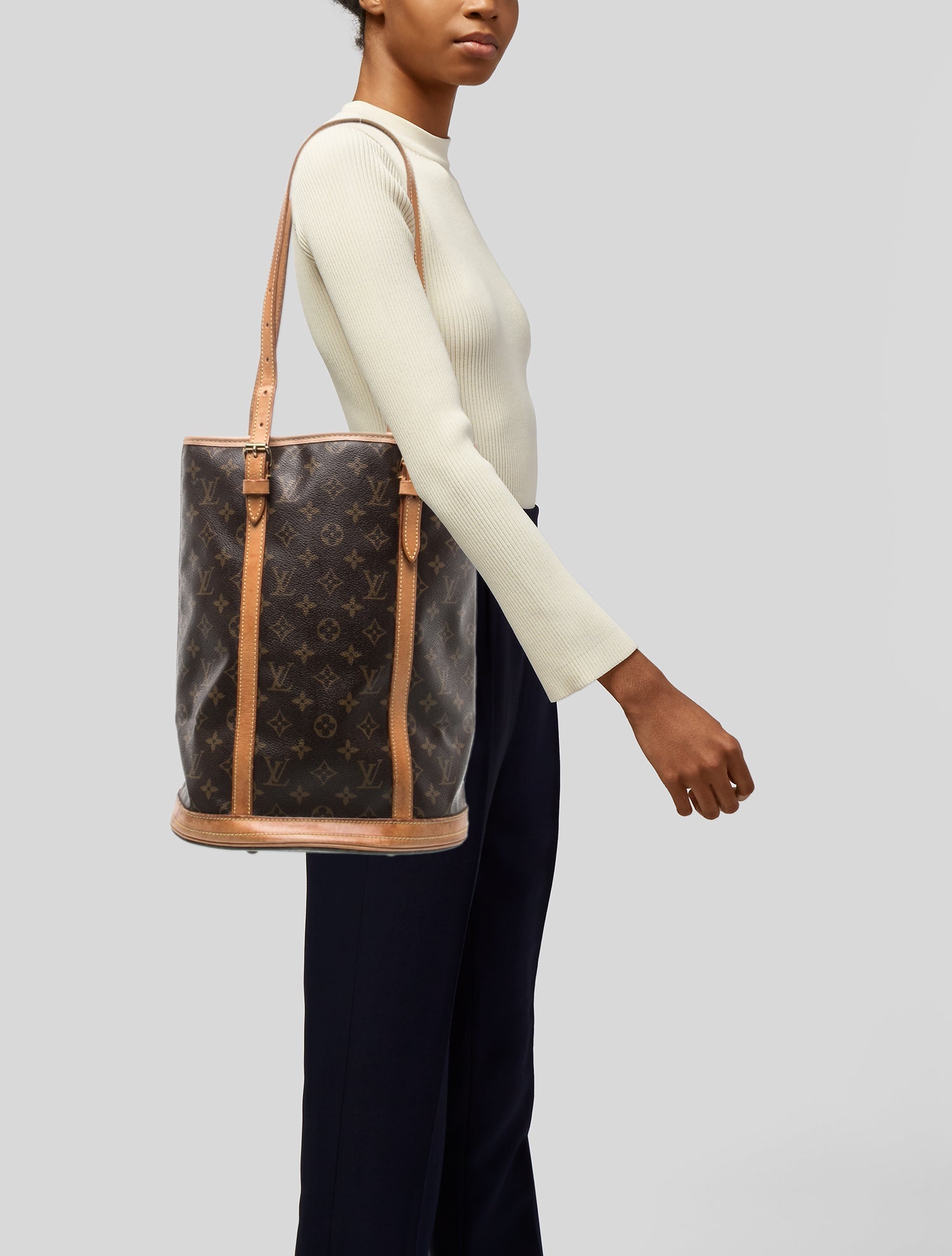 Louis Vuitton LV Monogram Bucket Vintage