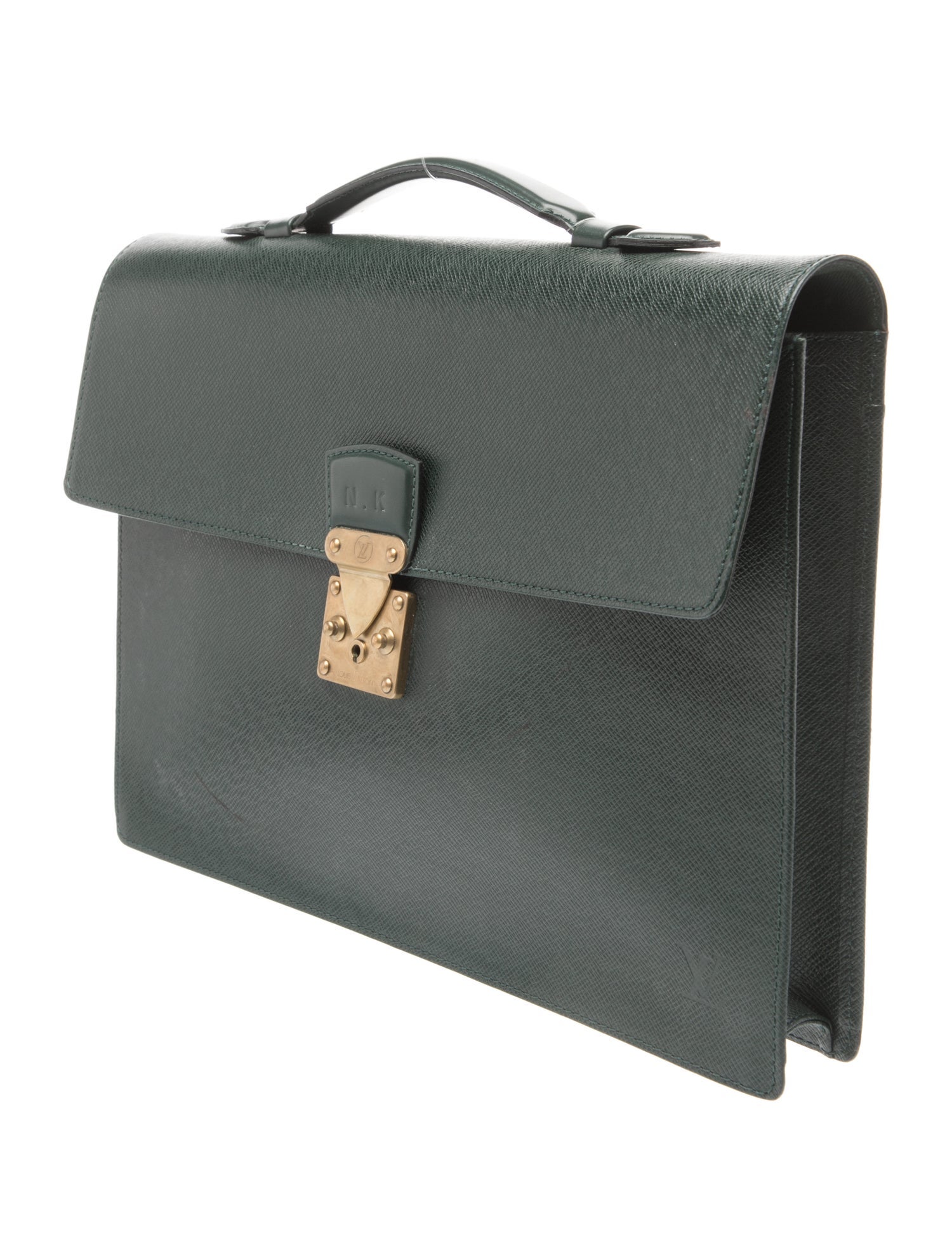 Louis Vuitton Taiga Leather Serviette Kourad PM Vintage