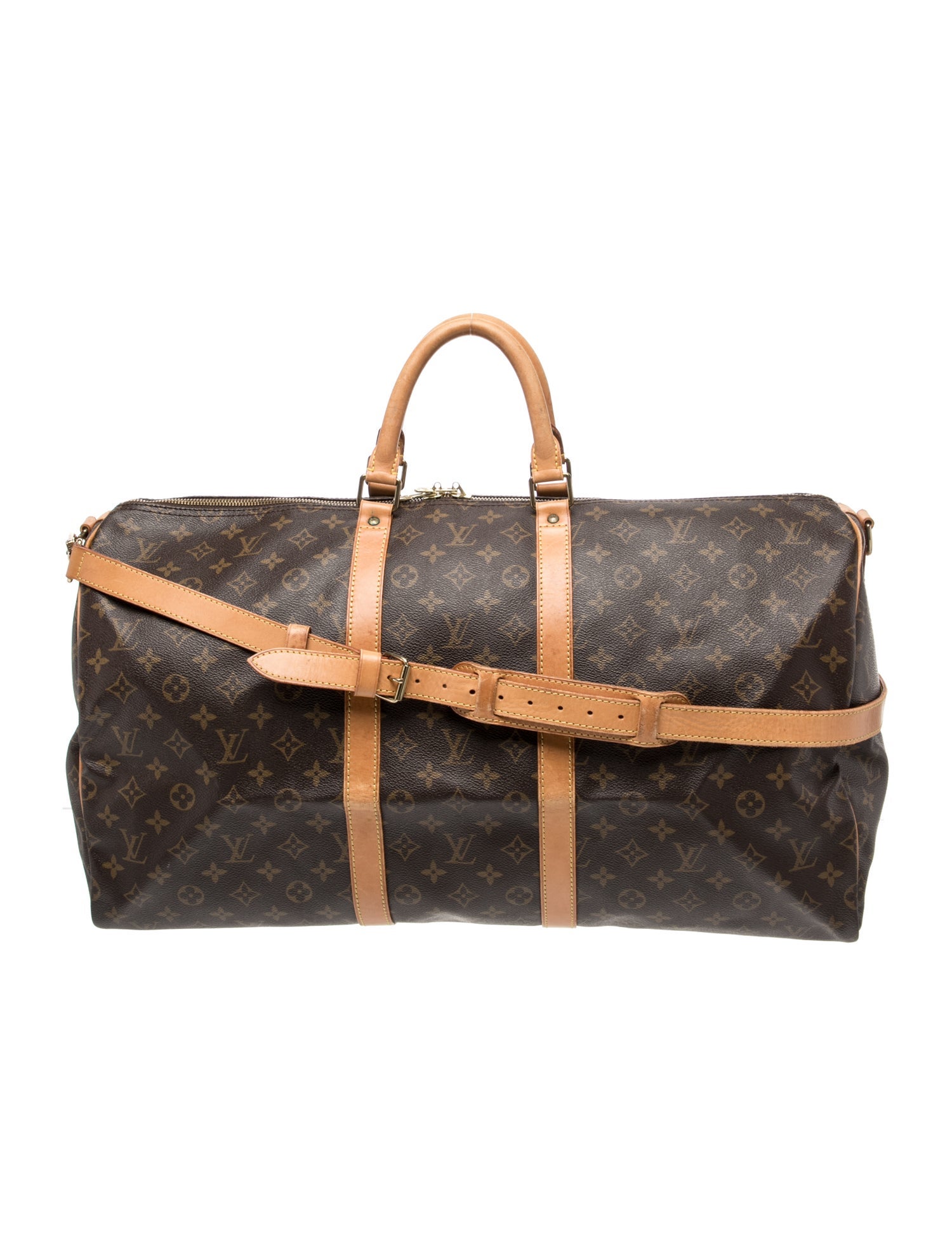 Louis Vuitton LV Monogram Keepall Bandouliere 55