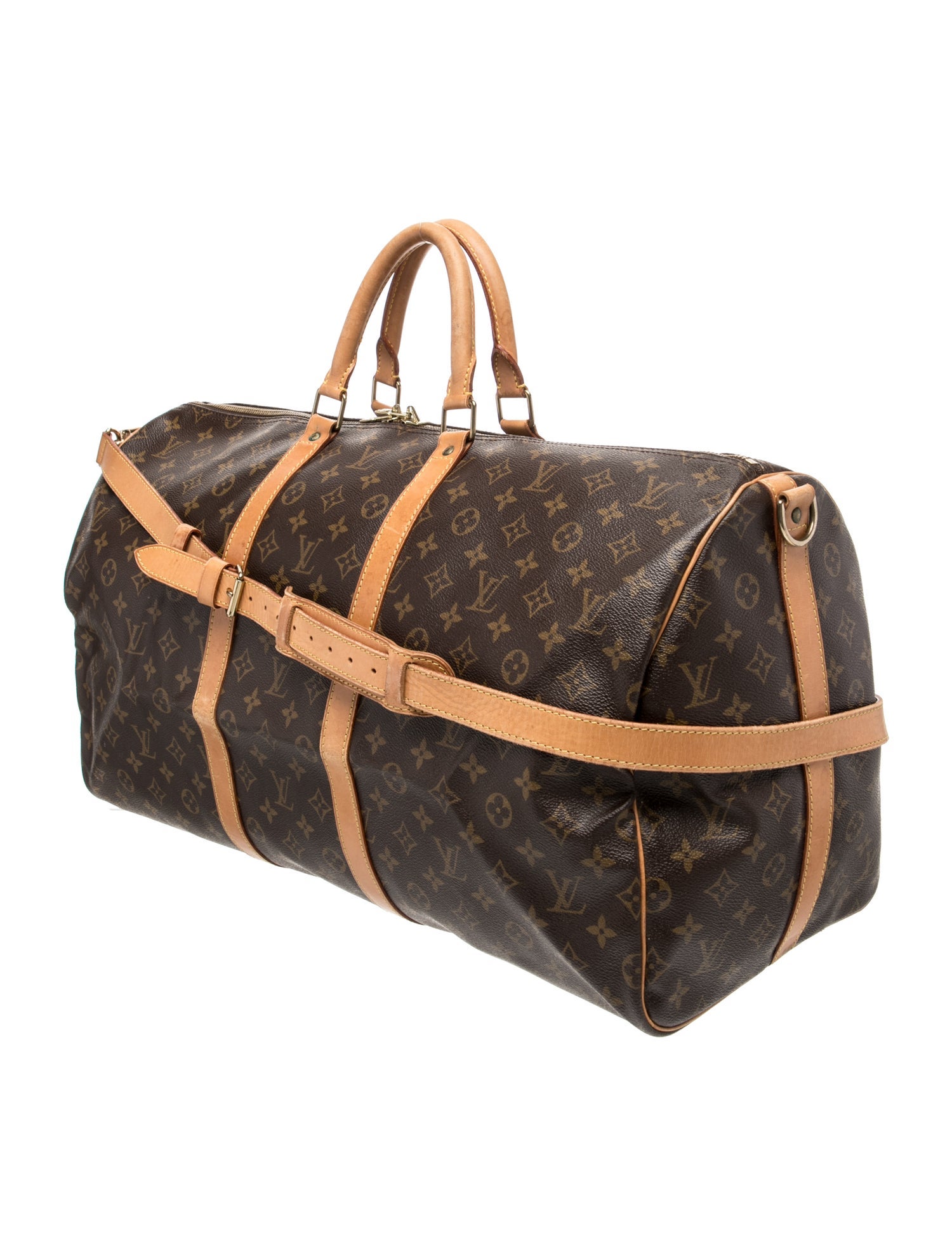 Louis Vuitton LV Monogram Keepall Bandouliere 55