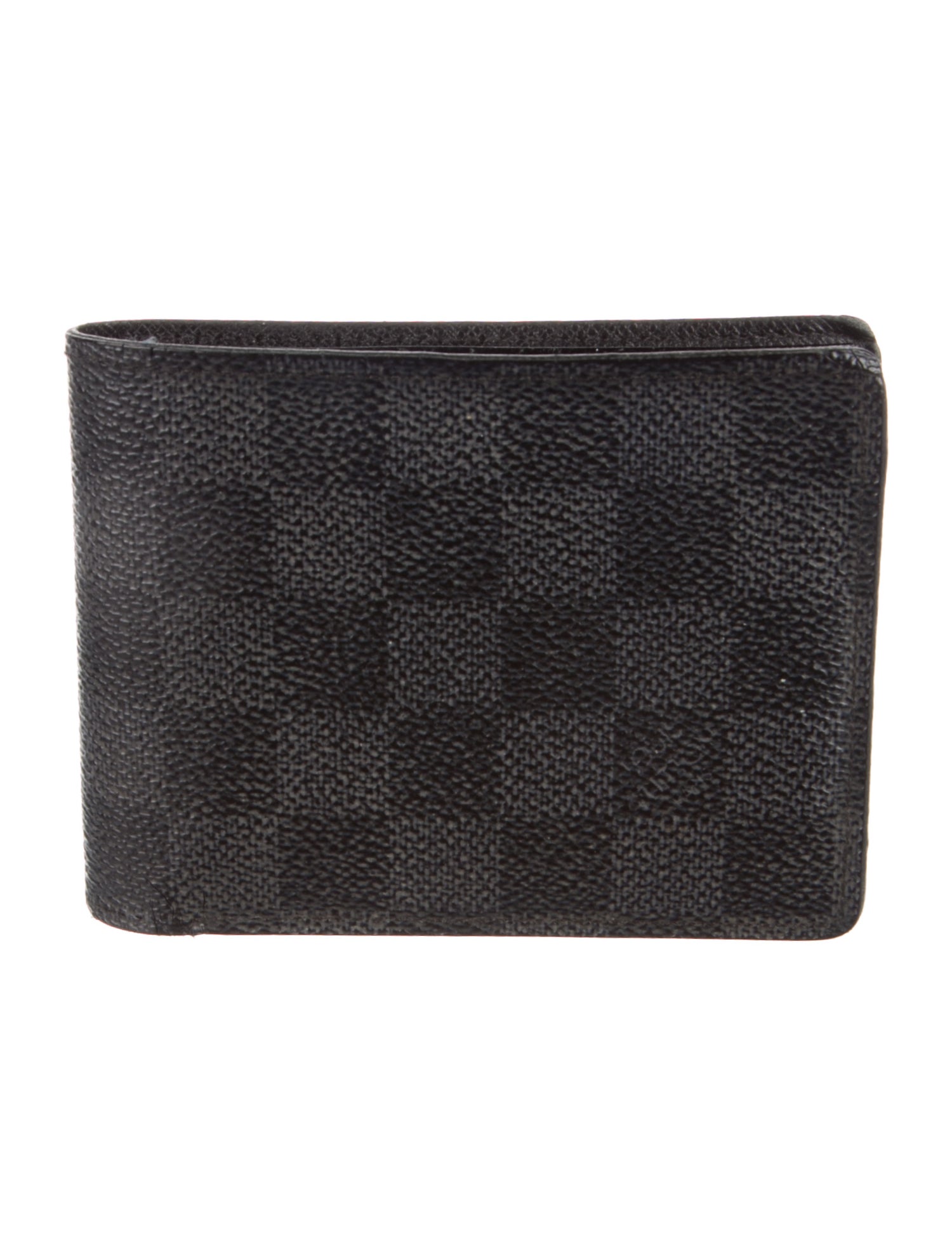 Louis Vuitton Damier Graphite Pattern Coated Canvas Wallet
