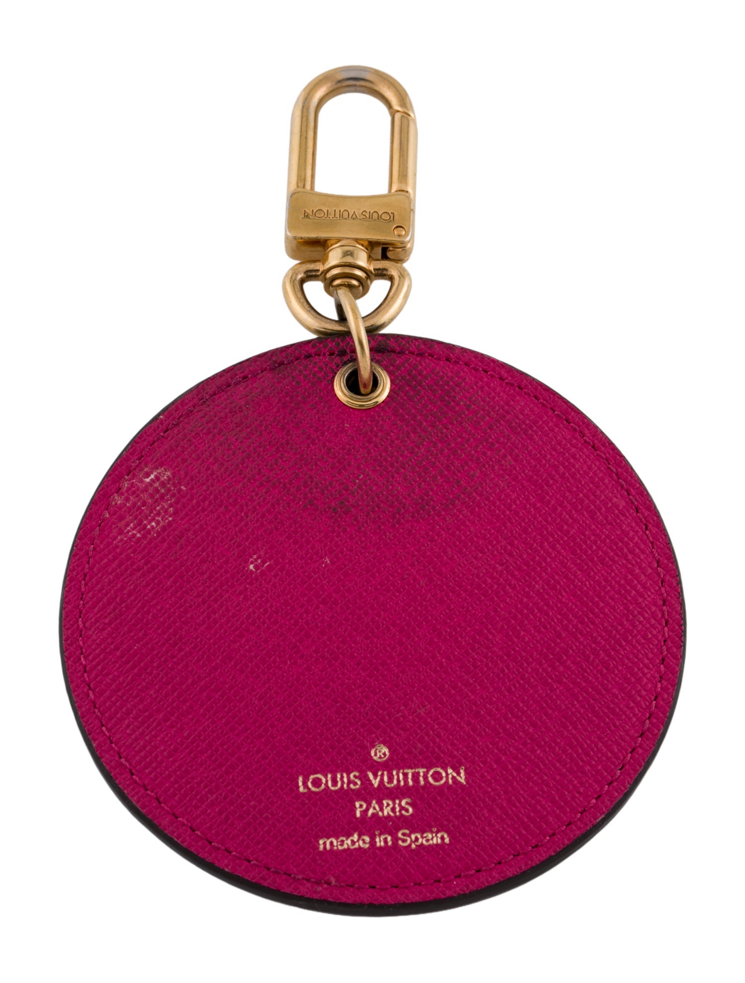 Louis Vuitton Illustre Round Key & Bag Charm