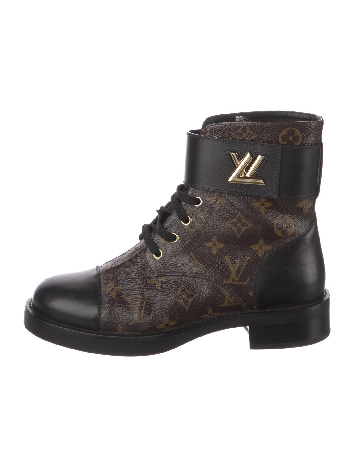 Louis Vuitton LV Monogram Combat Boots