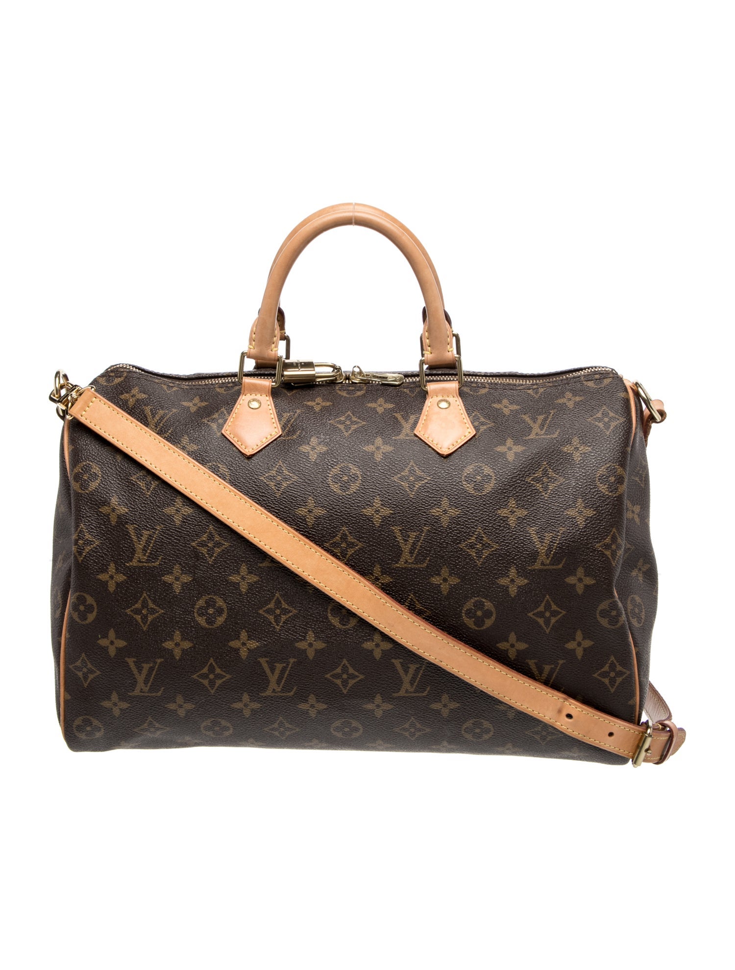 Louis Vuitton LV Monogram Speedy Bandouliere 35