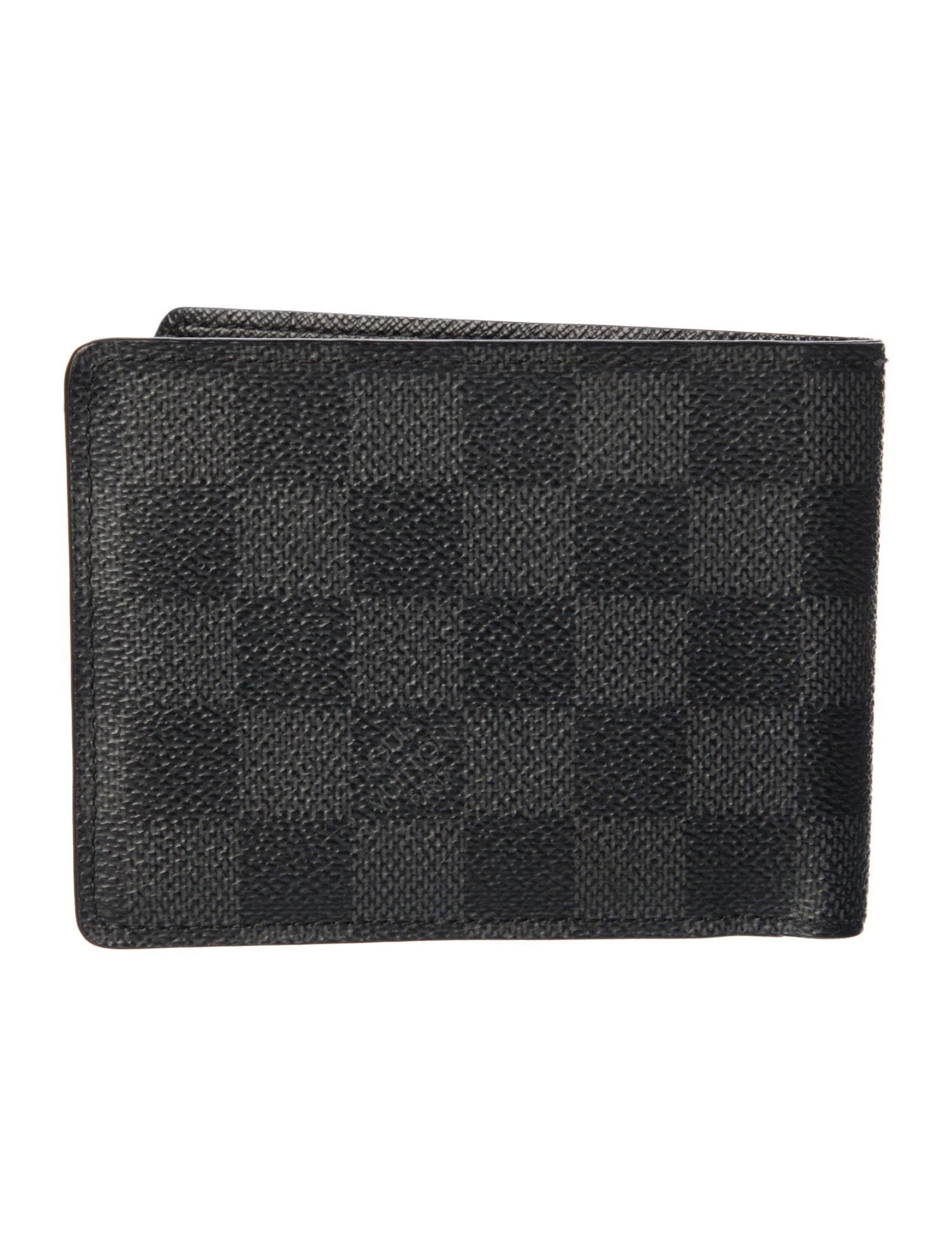 Louis Vuitton Damier Graphite Pattern Coated Canvas Wallet