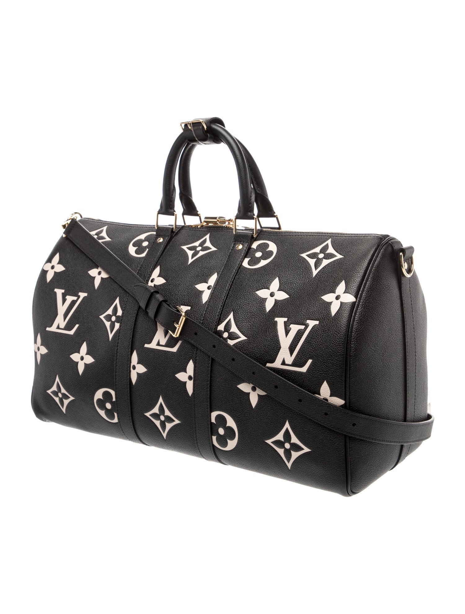 Louis Vuitton Monogram Giant Keepall Bandouliere 45