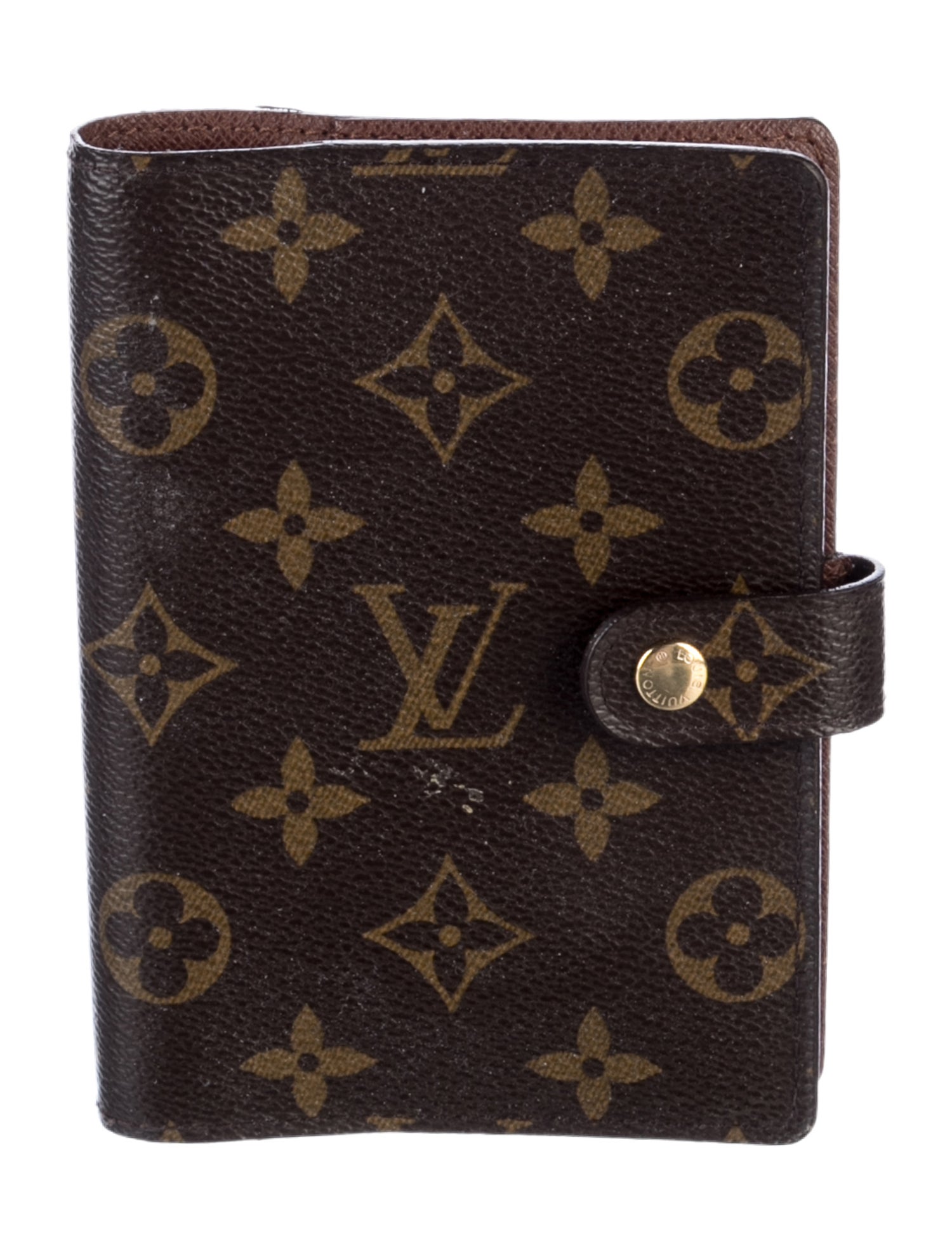 Louis Vuitton Monogram Small Ring Agenda Cover