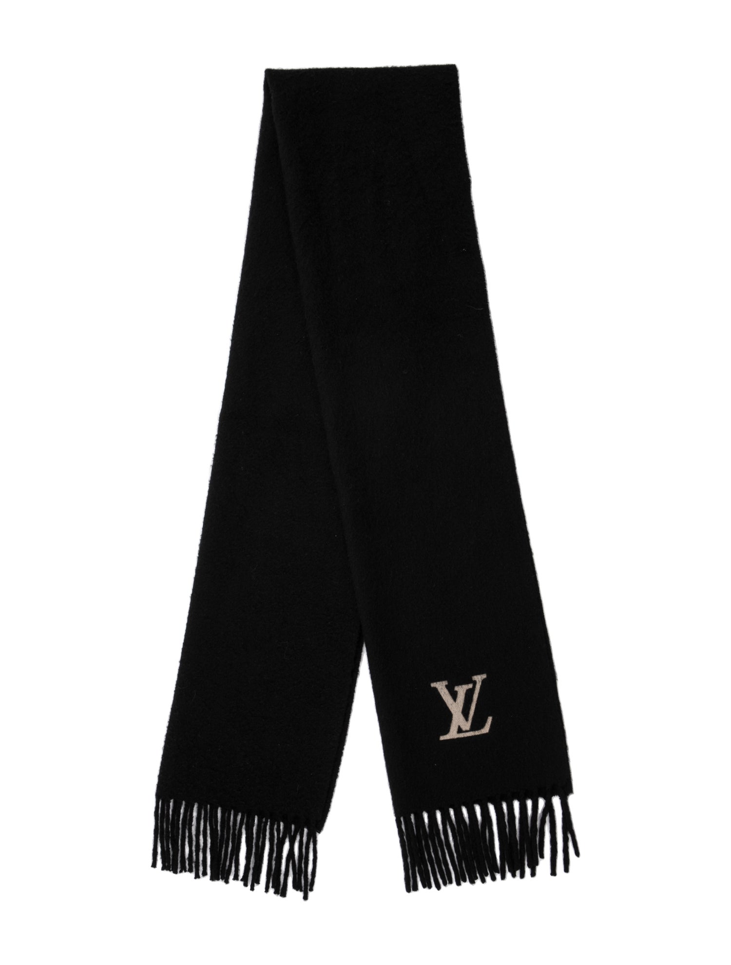 Louis Vuitton Cashmere Graphic Print Scarf