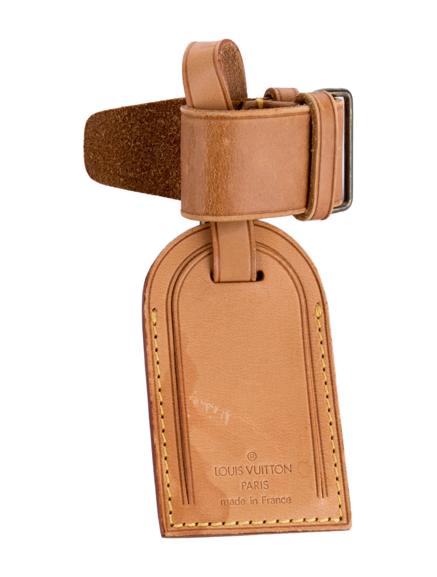 Louis Vuitton Vachetta Luggage Tag