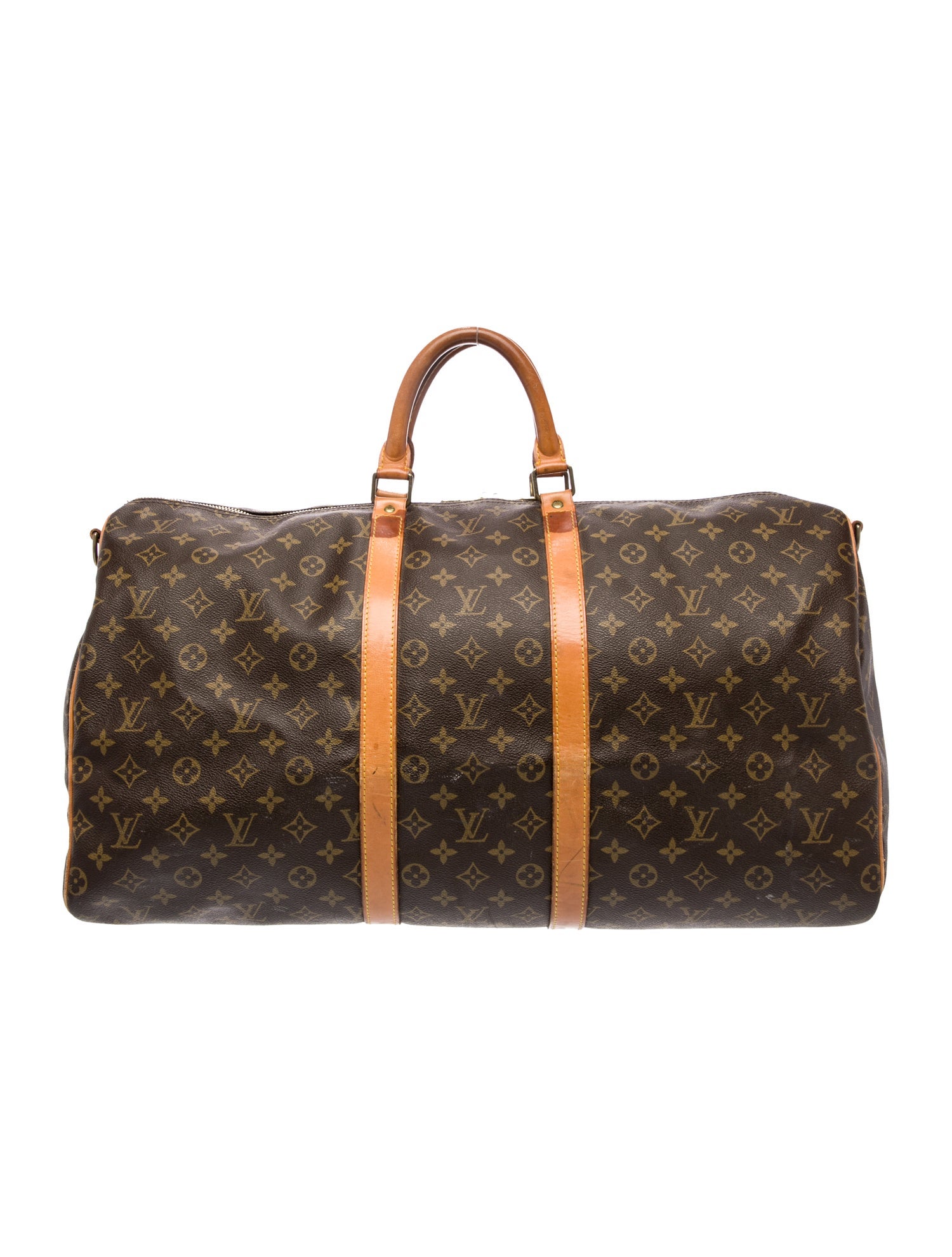 Louis Vuitton Monogram Keepall Bandouliere 55 Vintage