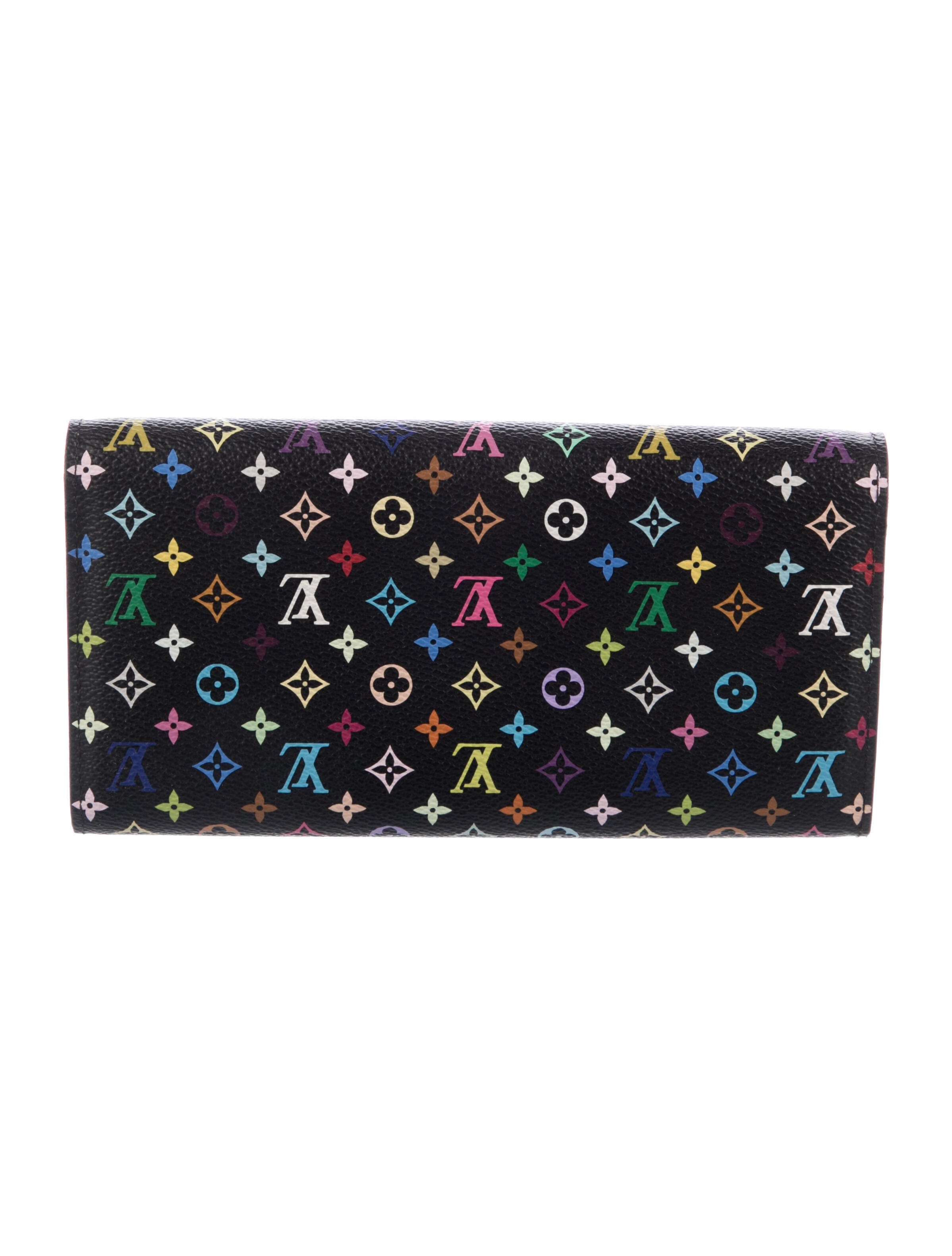 Louis Vuitton Multicolore Monogram Pattern Sarah Wallet