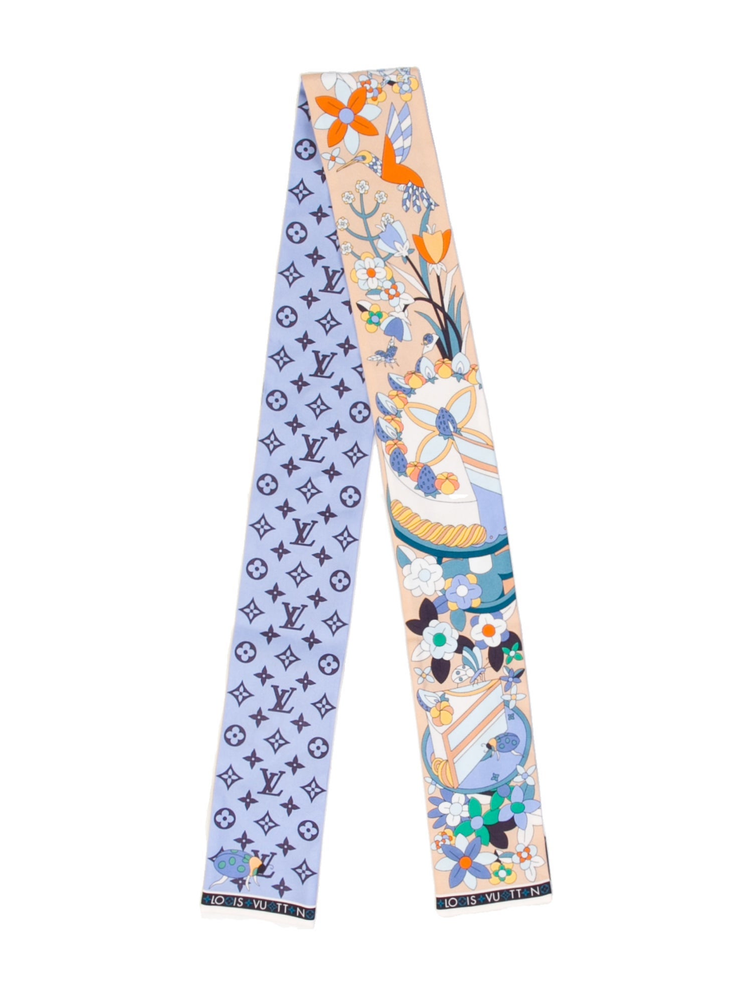 Louis Vuitton Picnic Bandeau Silk Scarf