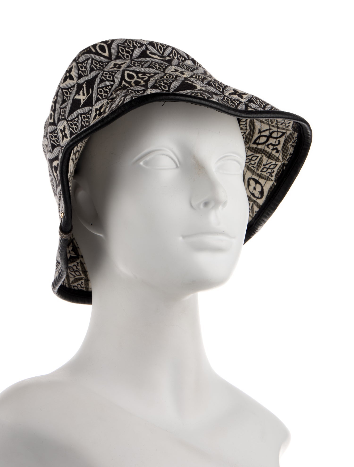 Louis Vuitton Monogram Jacquard 'Since 1854' Bucket Hat