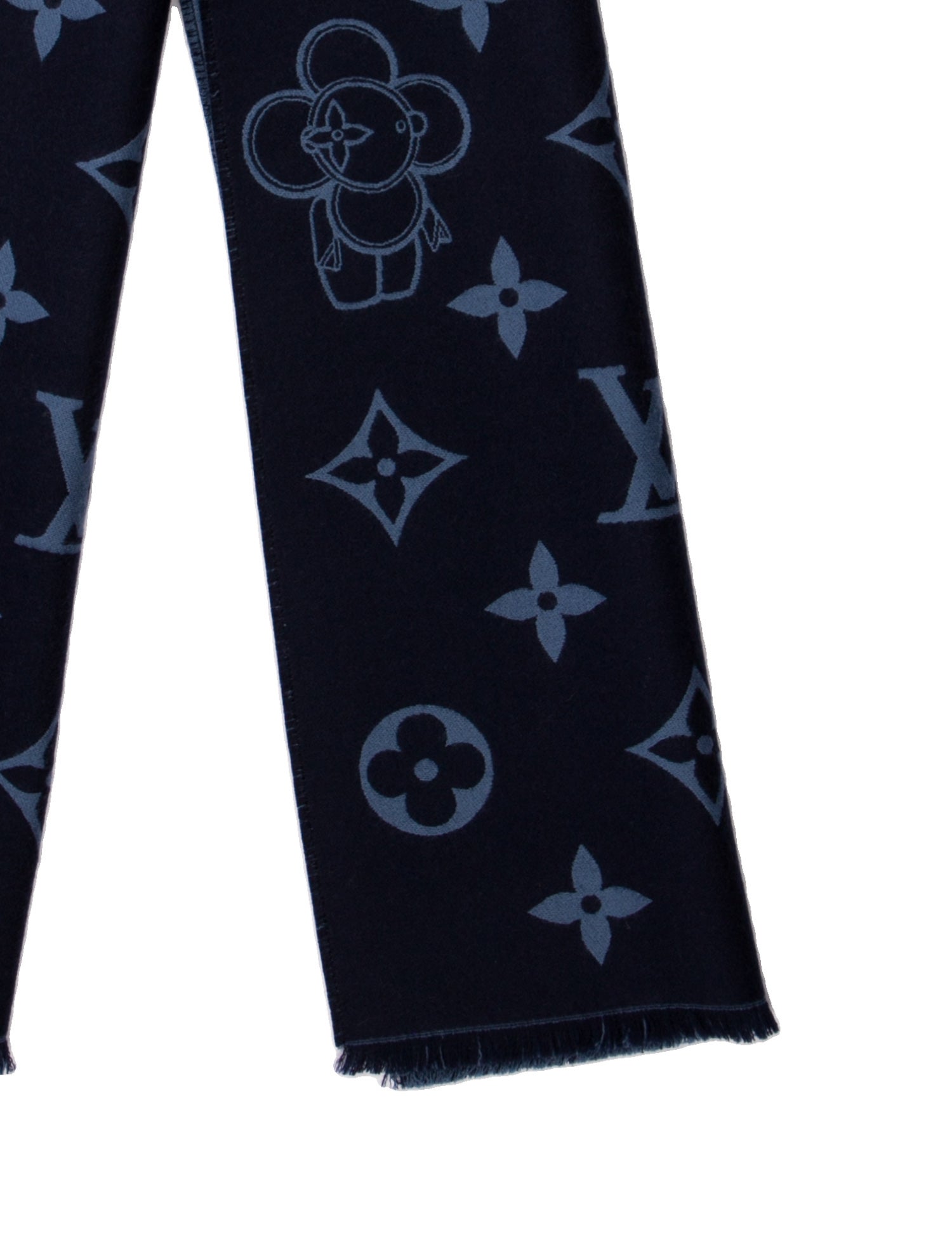 Louis Vuitton Vivienne Wool Scarf