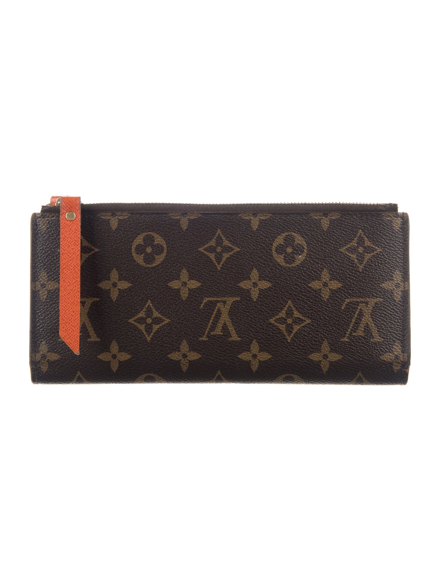Louis Vuitton LV Monogram Coated Canvas Continental Wallet