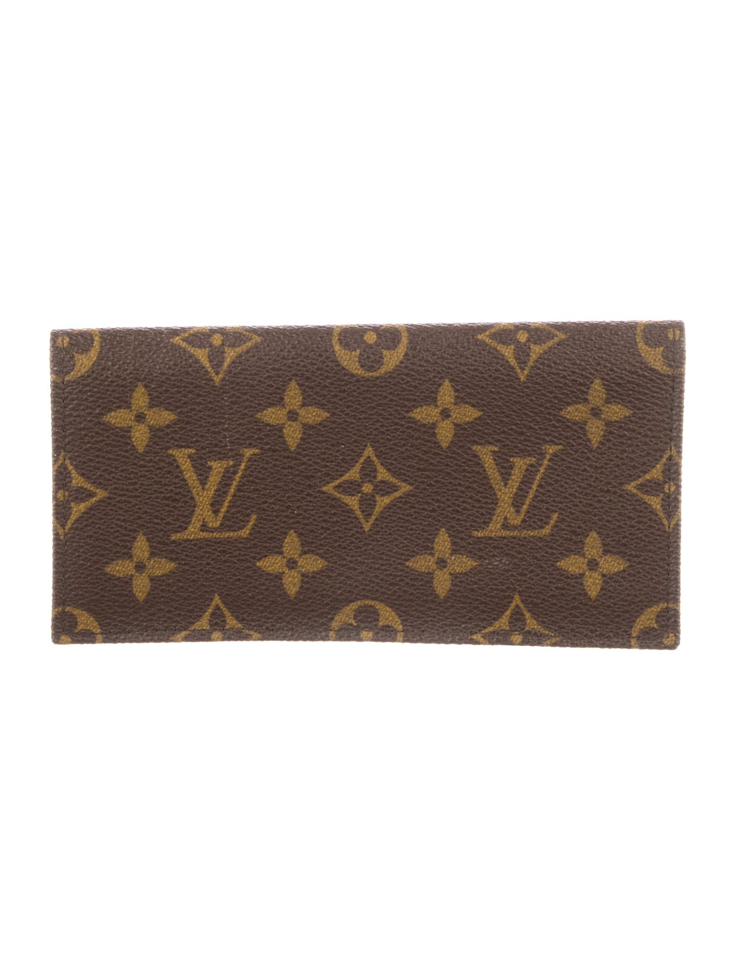 Louis Vuitton LV Monogram Coated Canvas Sarah Wallet