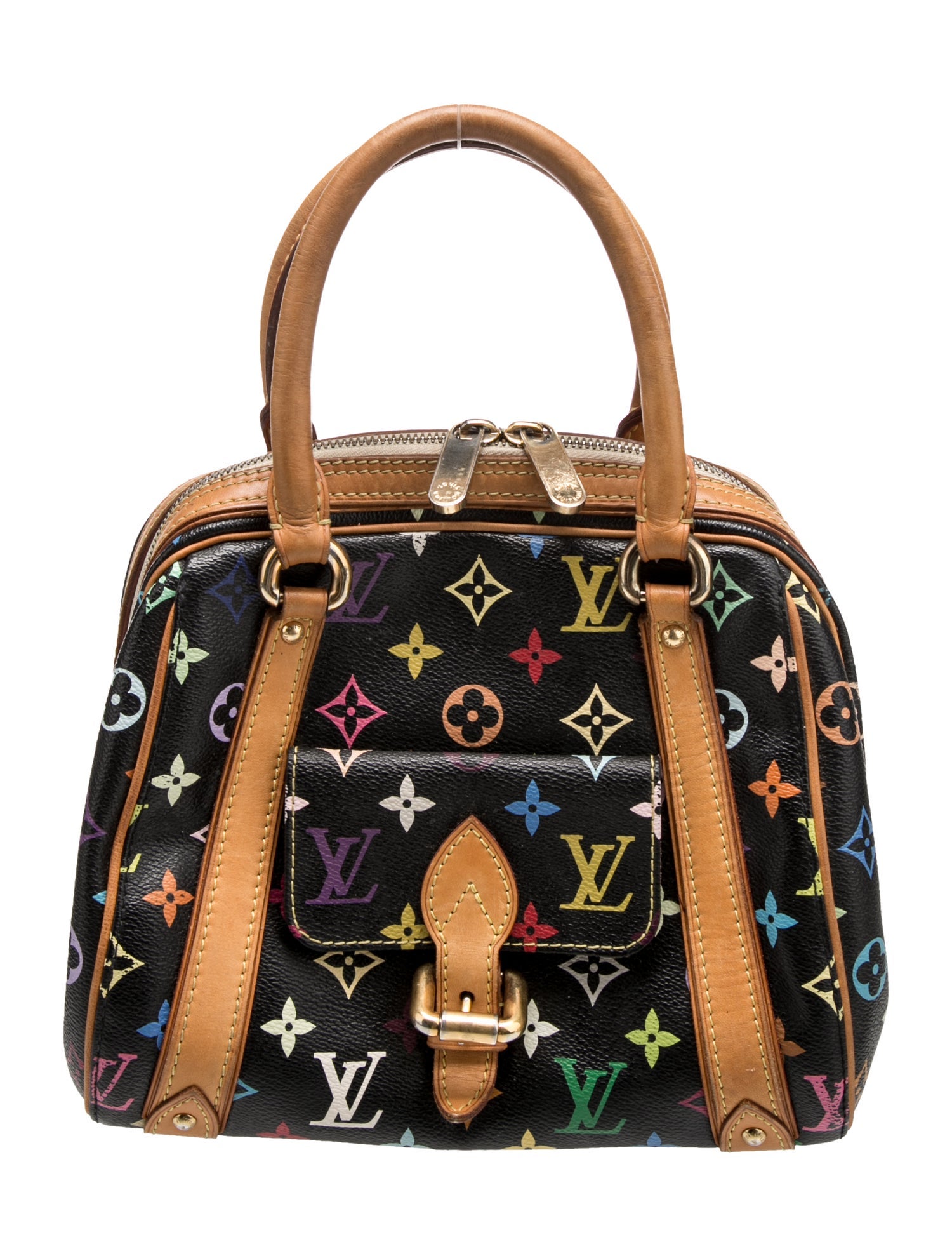 Louis Vuitton Multicolore Monogram Priscilla Handbag Vintage