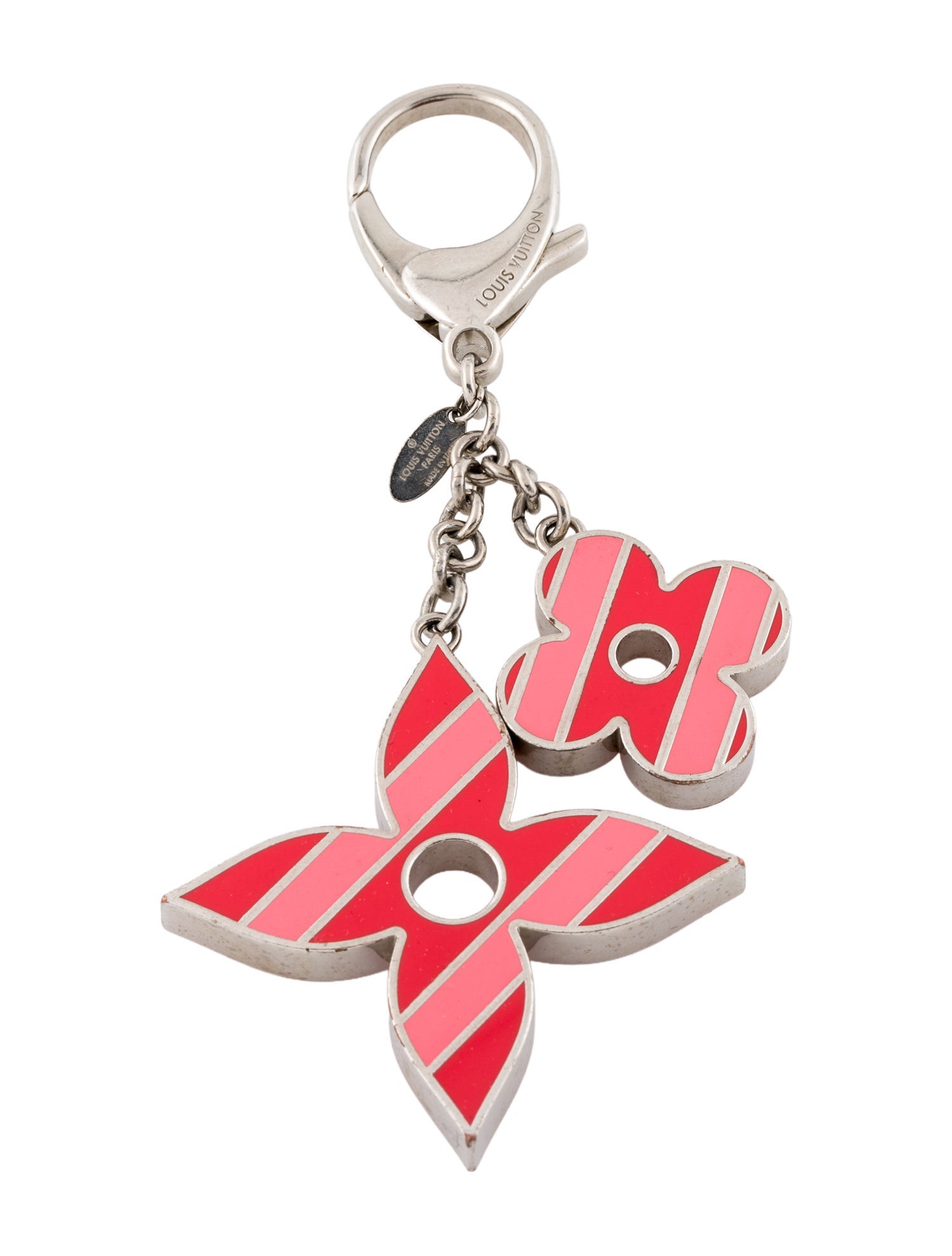 Louis Vuitton Sweet Stripes Flower Bag Charm