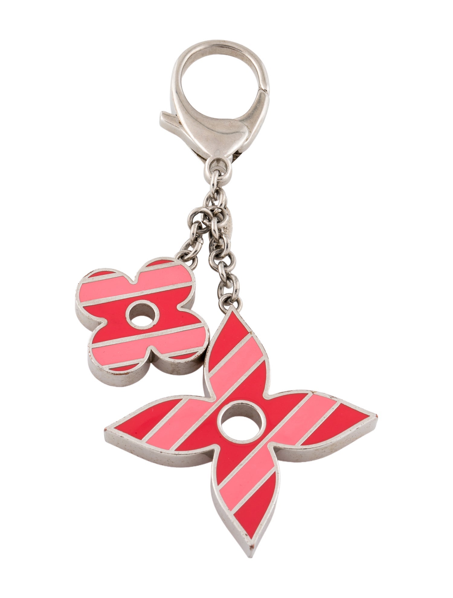 Louis Vuitton Sweet Stripes Flower Bag Charm