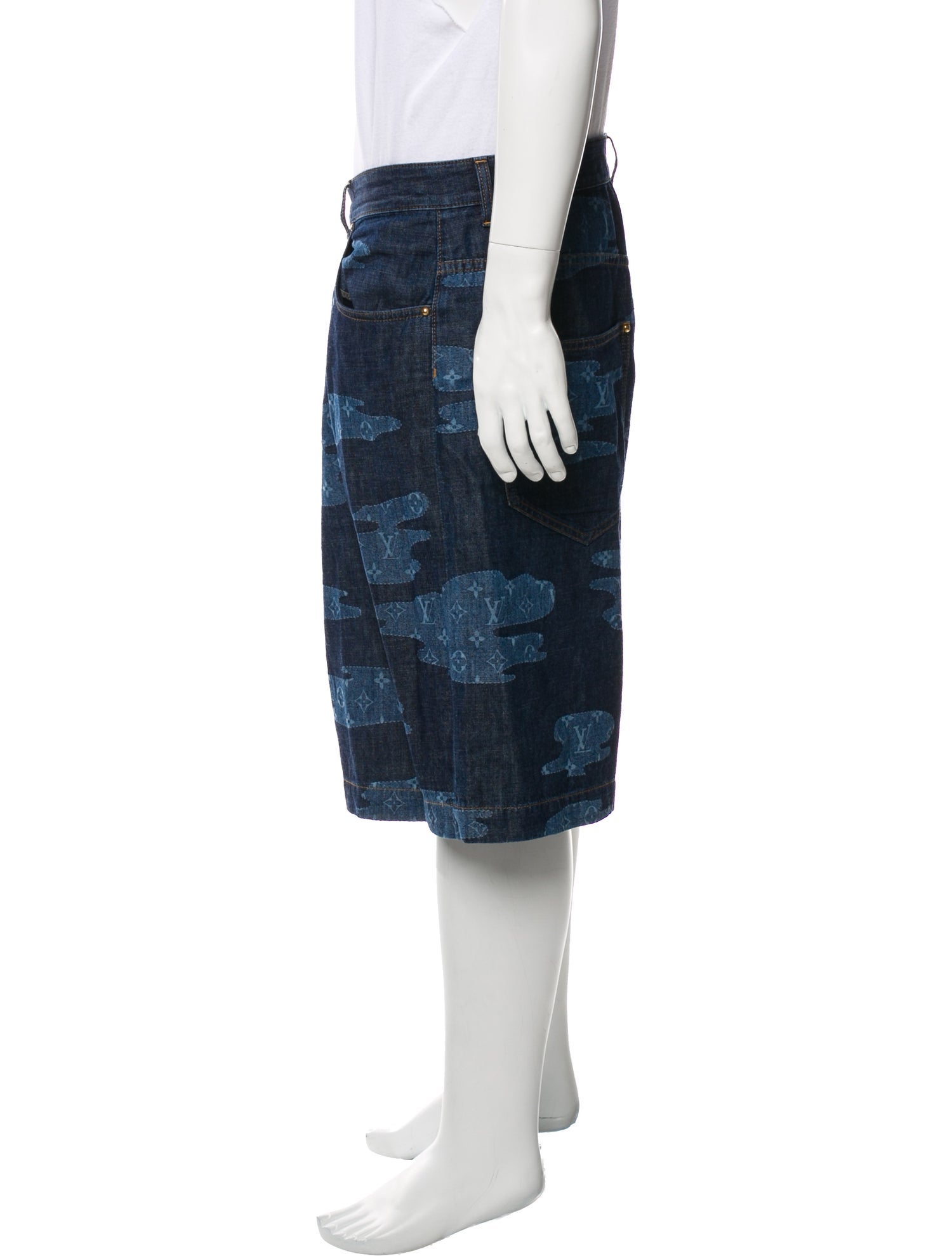 Louis Vuitton 2025 Flat Front Shorts