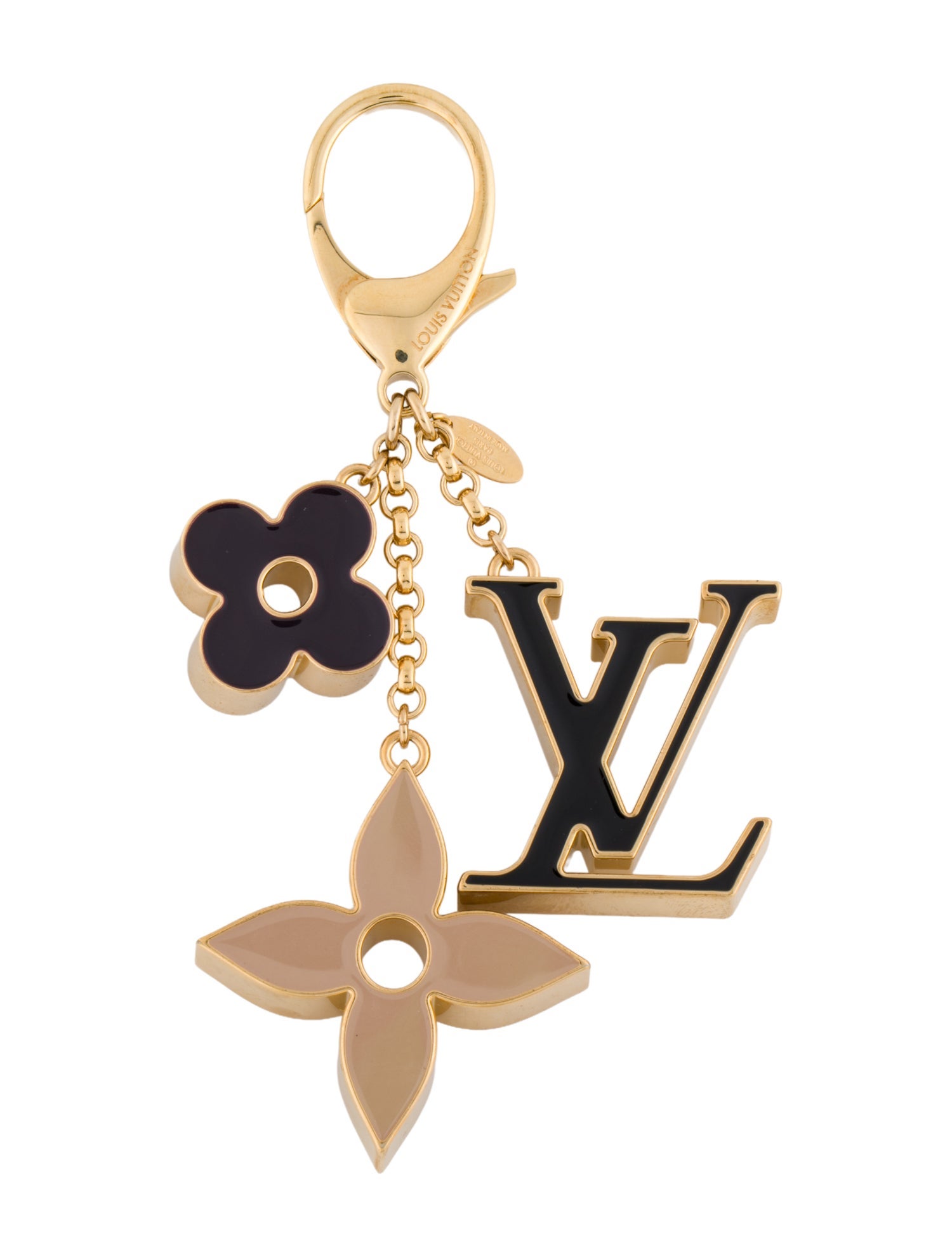 Louis Vuitton Enamel Fleur De Monogram Bag Charm