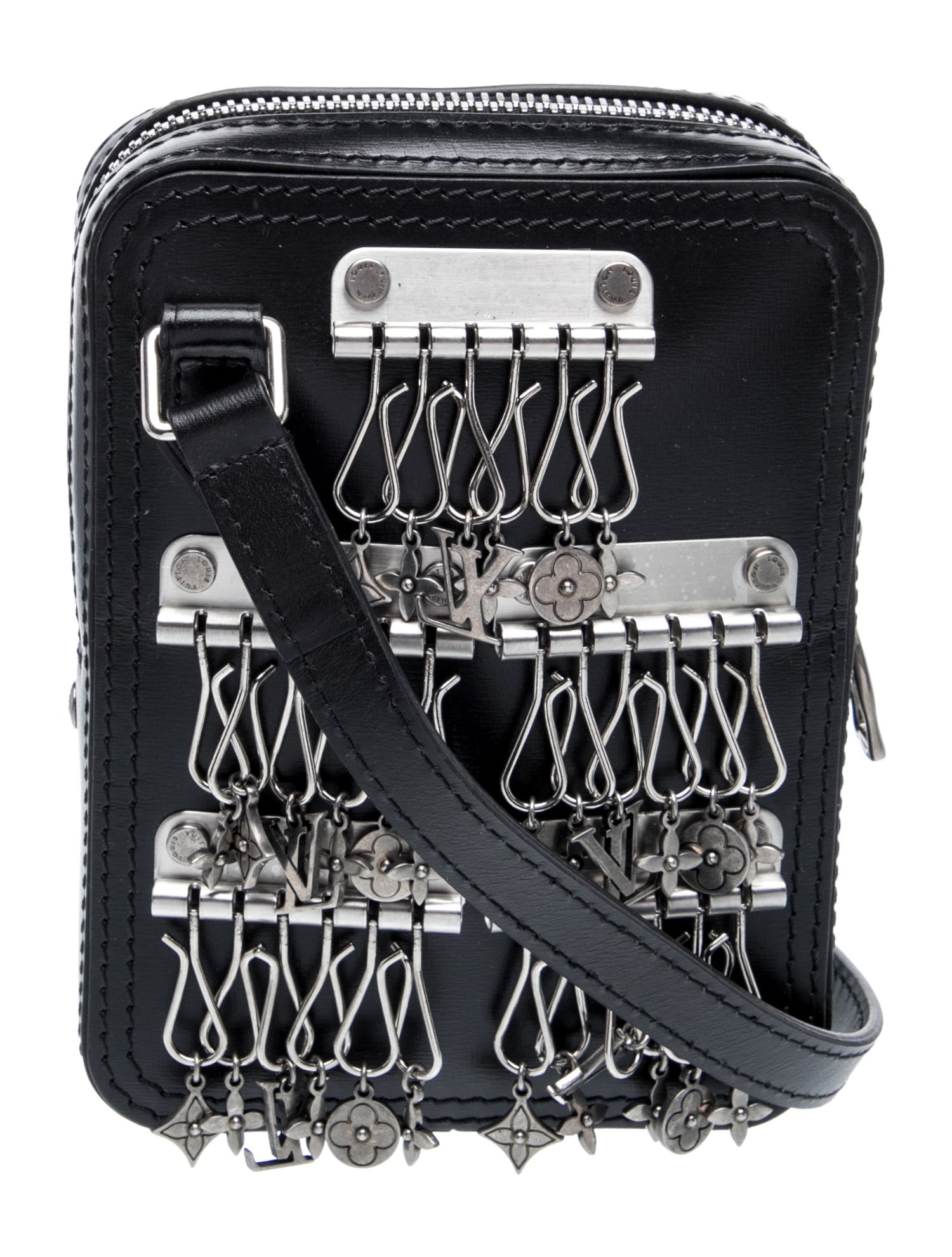 Louis Vuitton LV Monogram Flower Charms Danube Messenger Bag