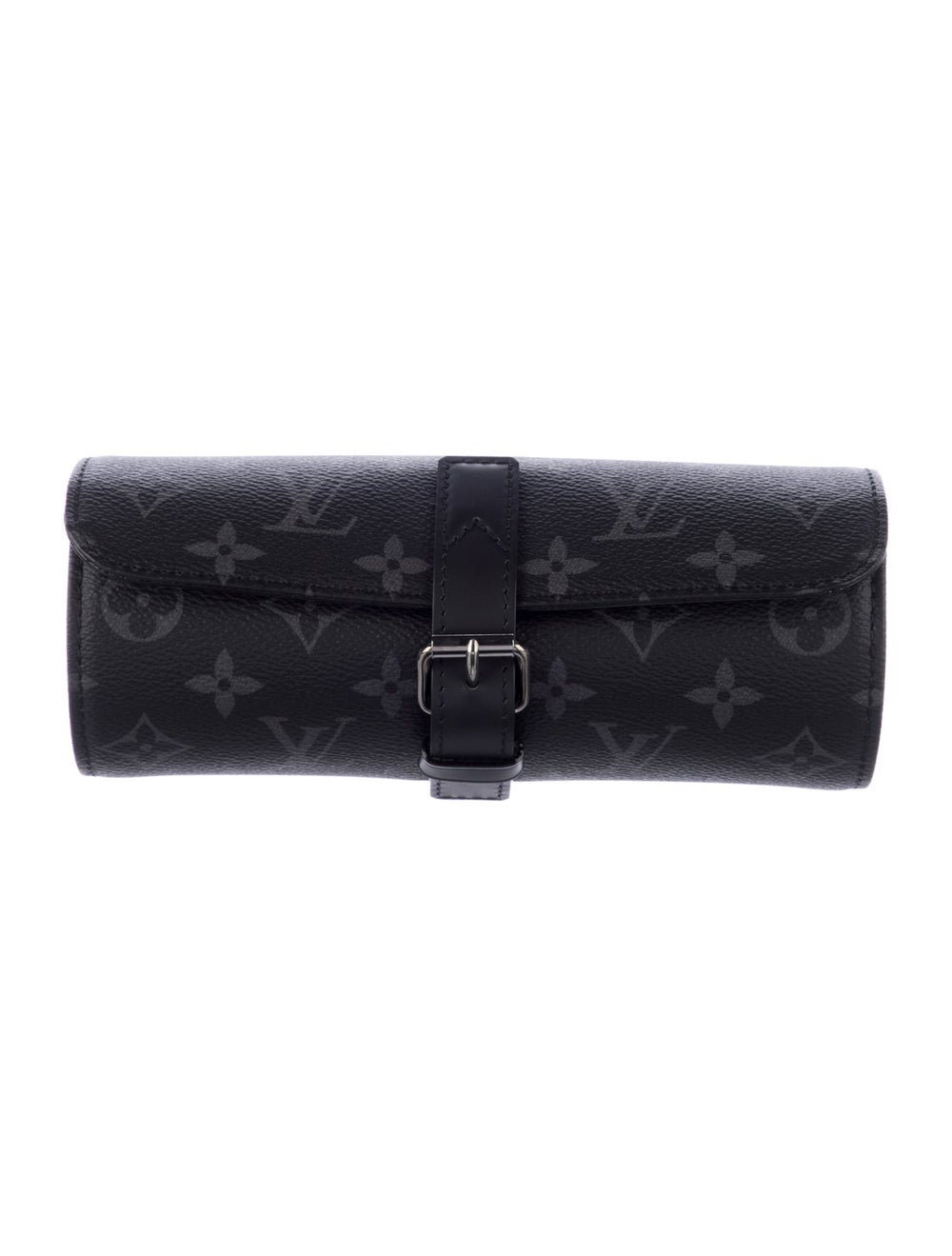 Louis Vuitton Monogram Eclipse 3 Watch Case - image 1