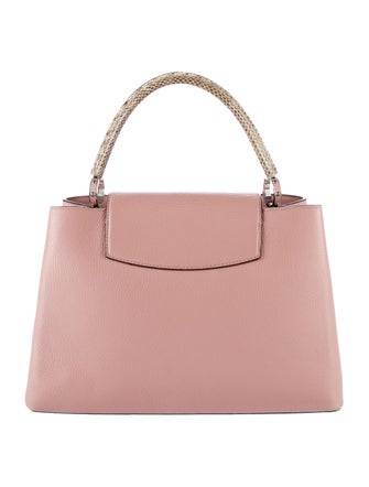 Louis Vuitton Python Handle Capucines MM