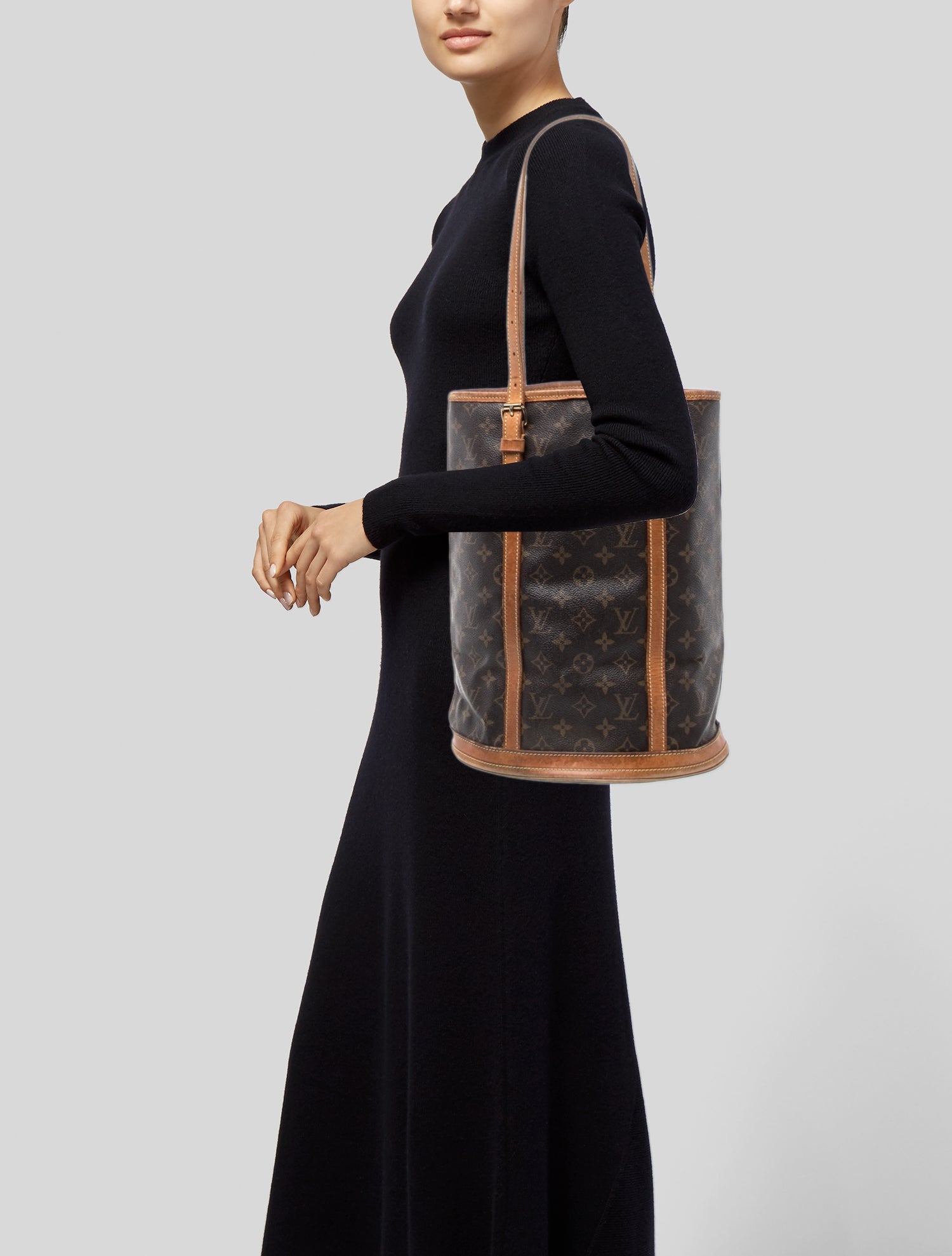 Louis Vuitton LV Monogram Bucket GM Vintage