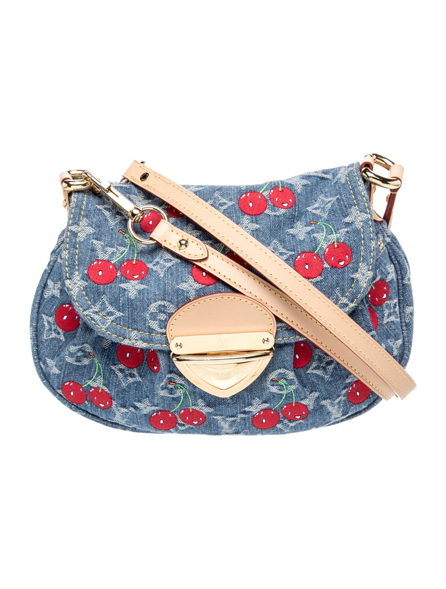 Louis Vuitton Monogram Denim x Takashi Murakami Denim Cherry Sunset 2025