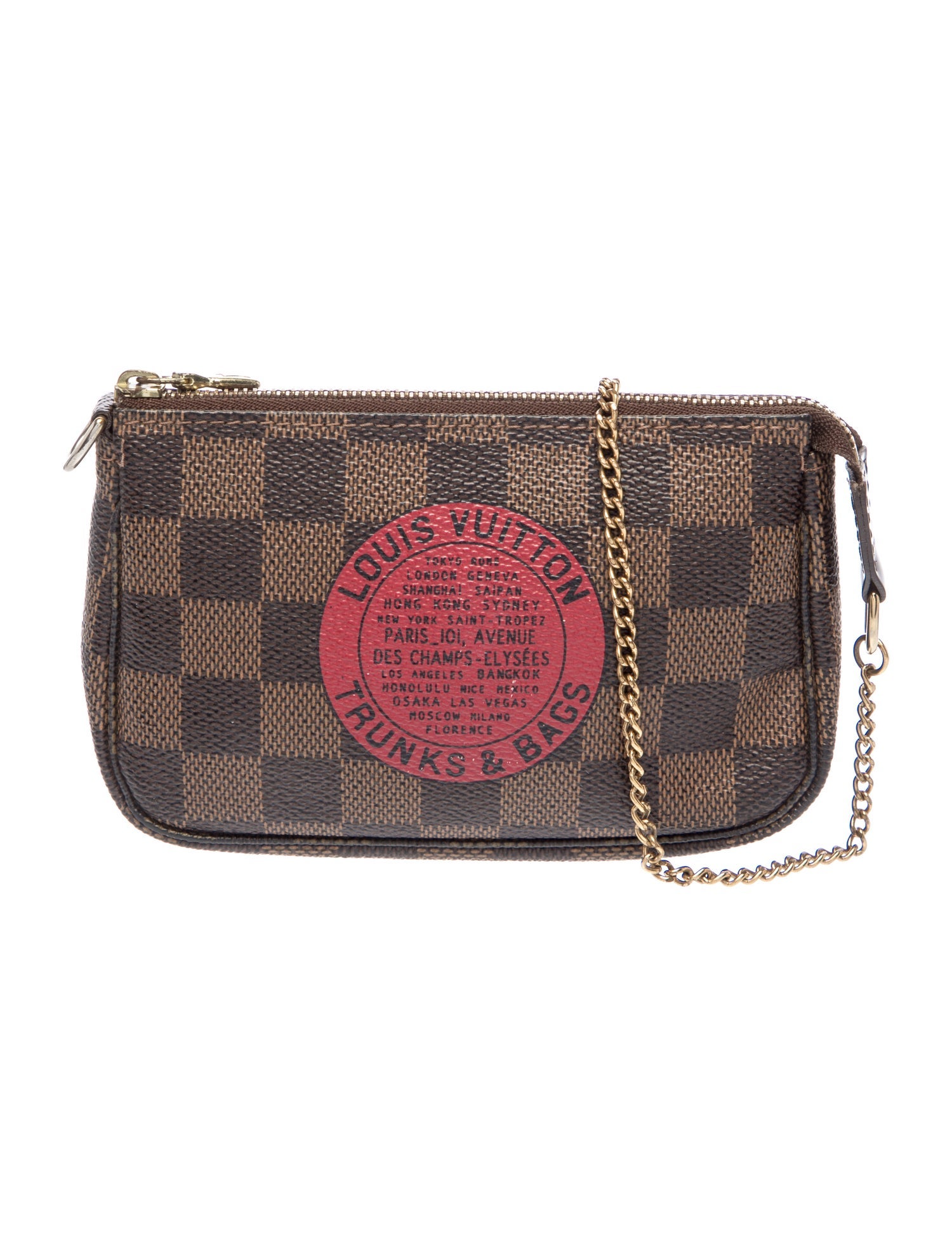 Louis Vuitton Damier Ebene Pochette Accessoires Mini