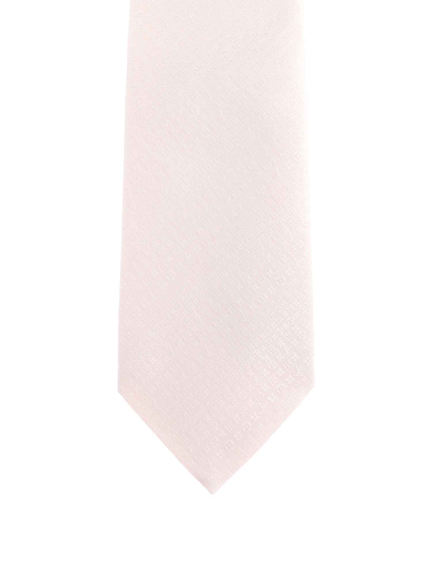 Louis Vuitton pattern silk tie