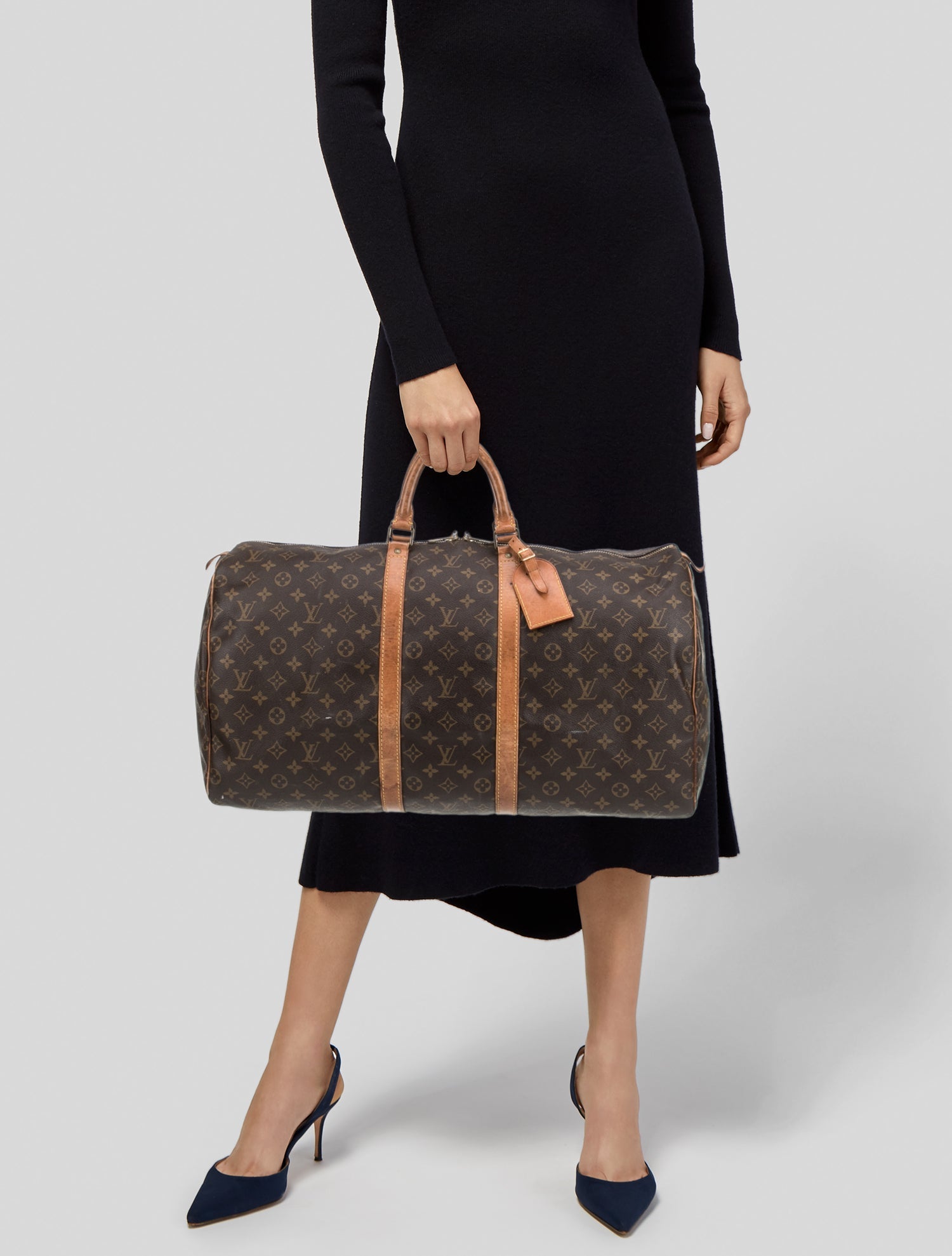 Louis Vuitton LV Monogram Keepall 55