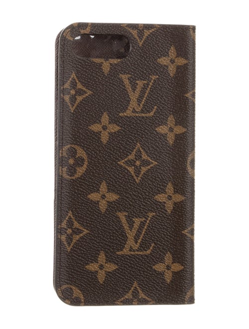 Louis Vuitton Monogram Print iPhone 7 Plus Folio Case