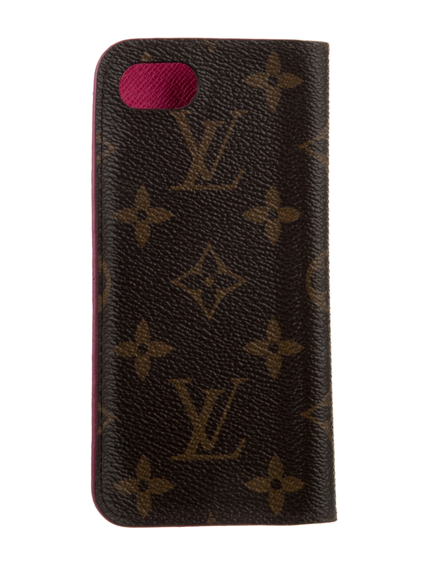 Louis Vuitton LV Monogram iPhone 7 Folio Case
