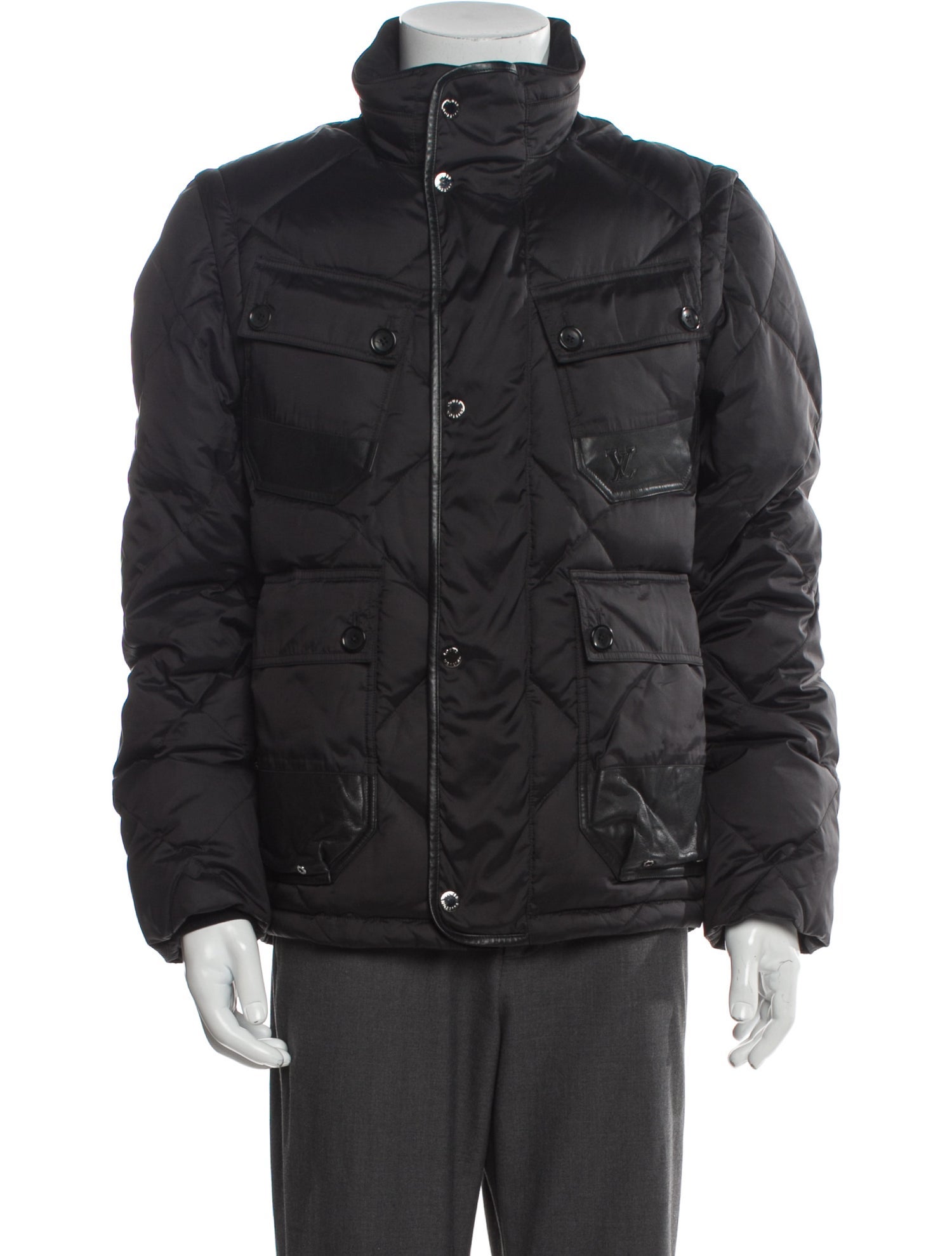 Louis Vuitton 2011 2-way down jacket Puffer Coat