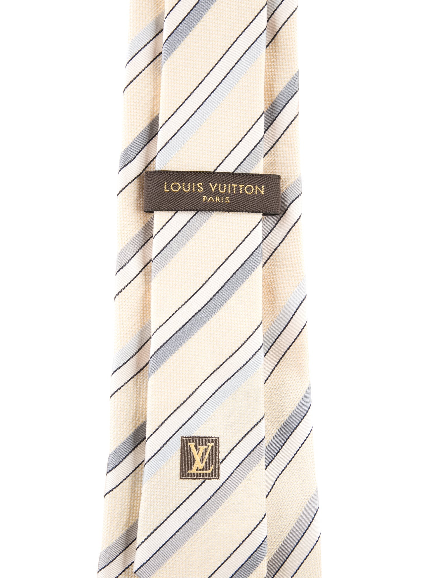 Louis Vuitton striped necktie