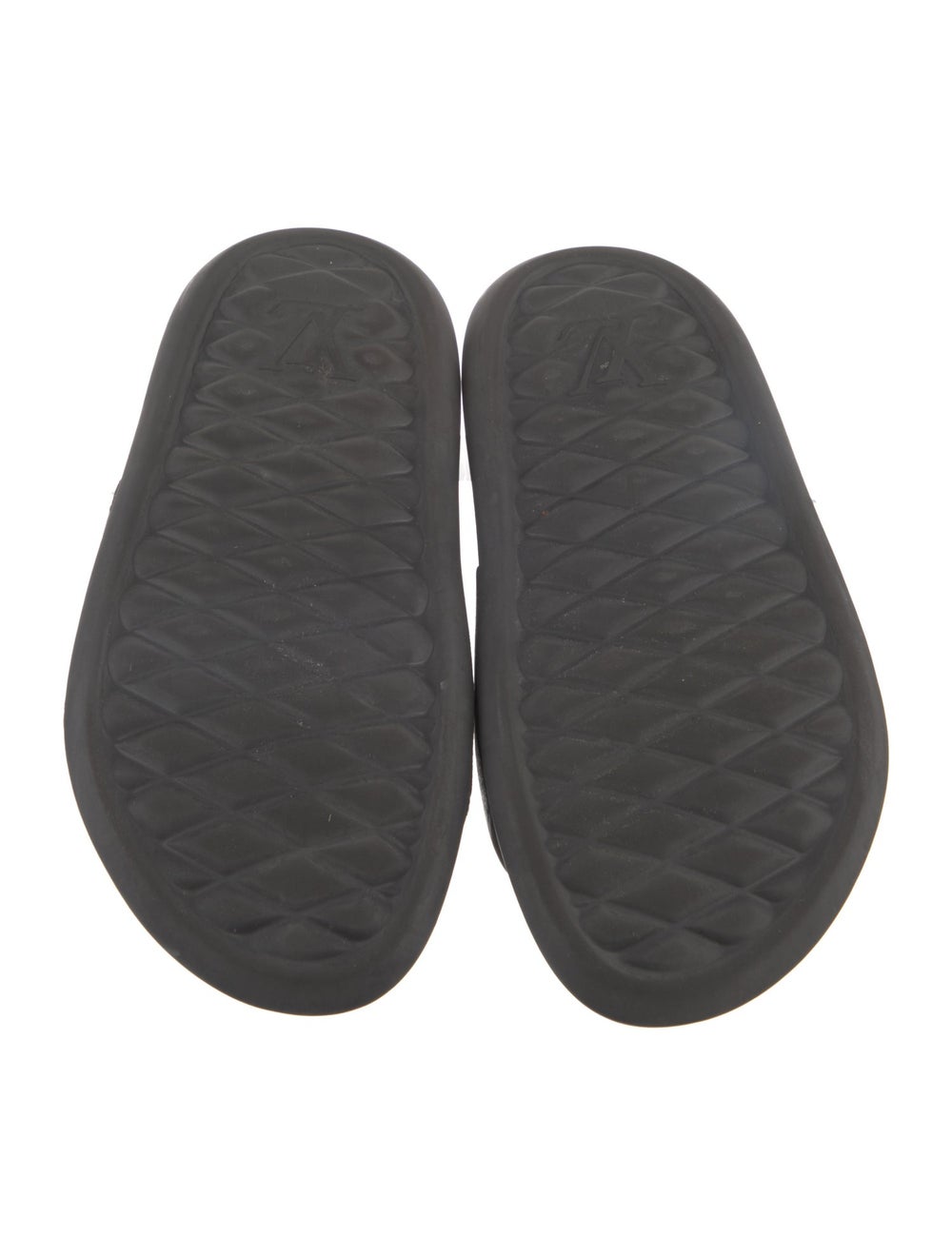 Louis Vuitton Monogram Eclipse Rubber Slides - image 5